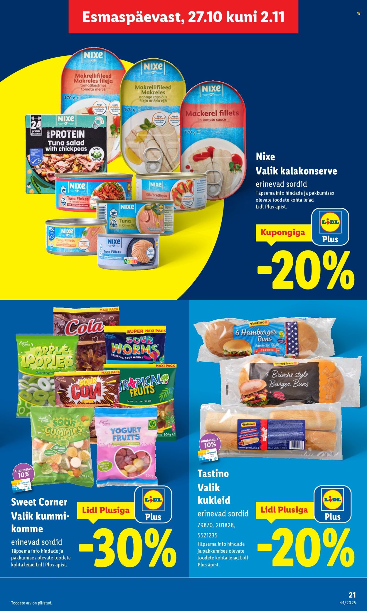 Lidl kliendileht - Kliendileht (27.10 - 2.11.2025)