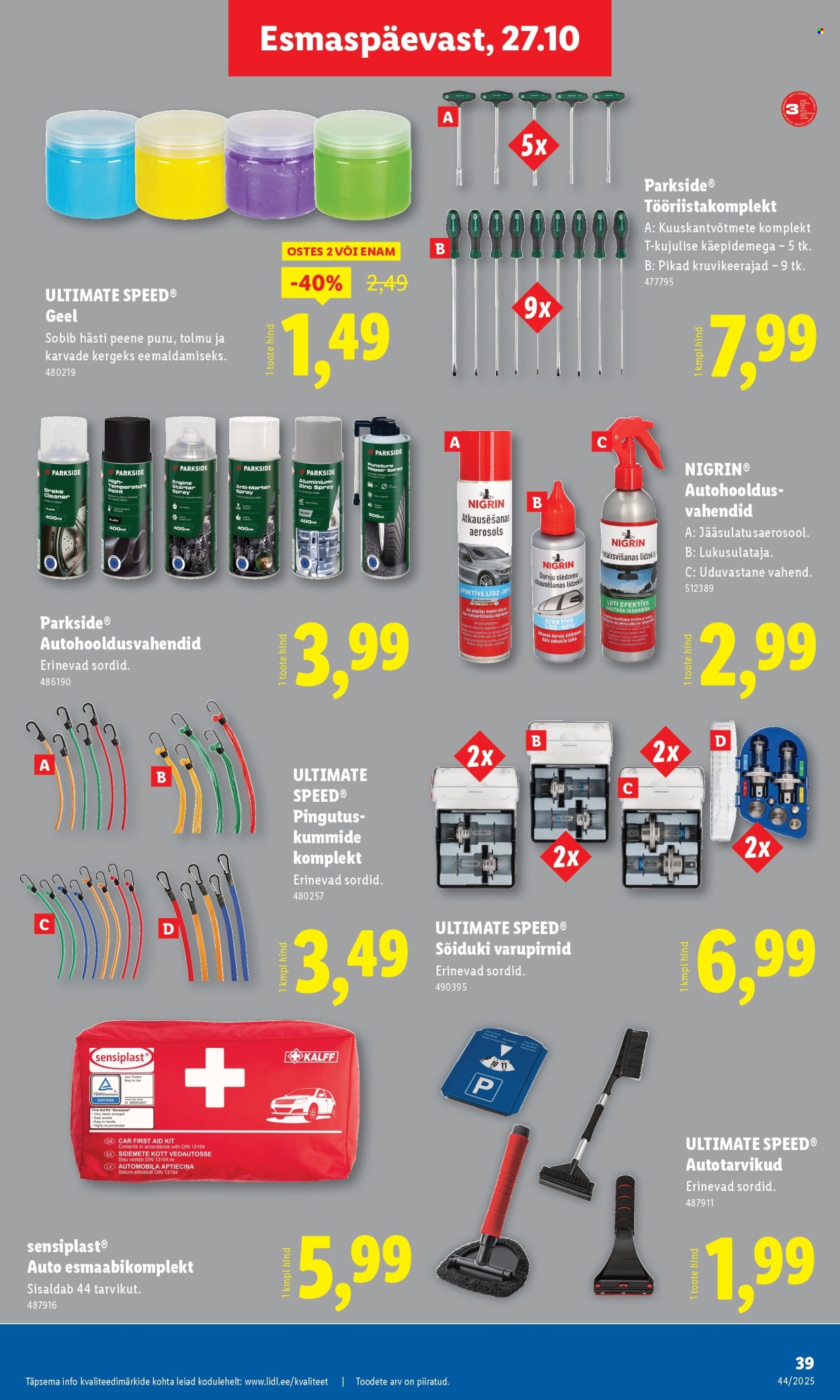 Lidl kliendileht - Kliendileht (27.10 - 2.11.2025)