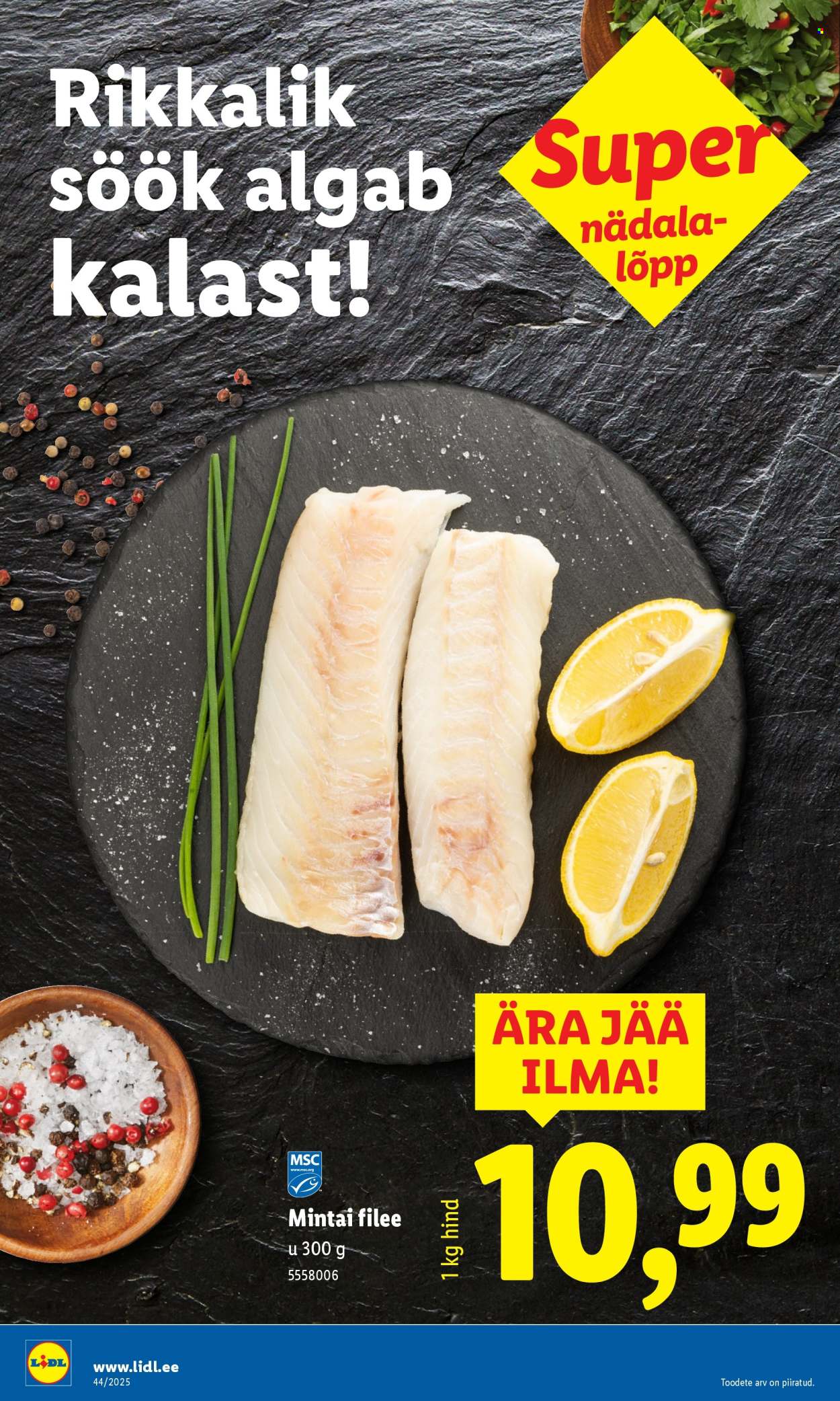 Lidl kliendileht - Kliendileht (27.10 - 2.11.2025)