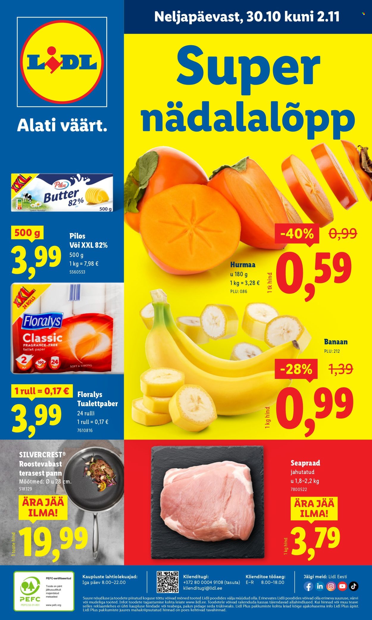 Lidl kliendileht - Kliendileht (27.10 - 2.11.2025)