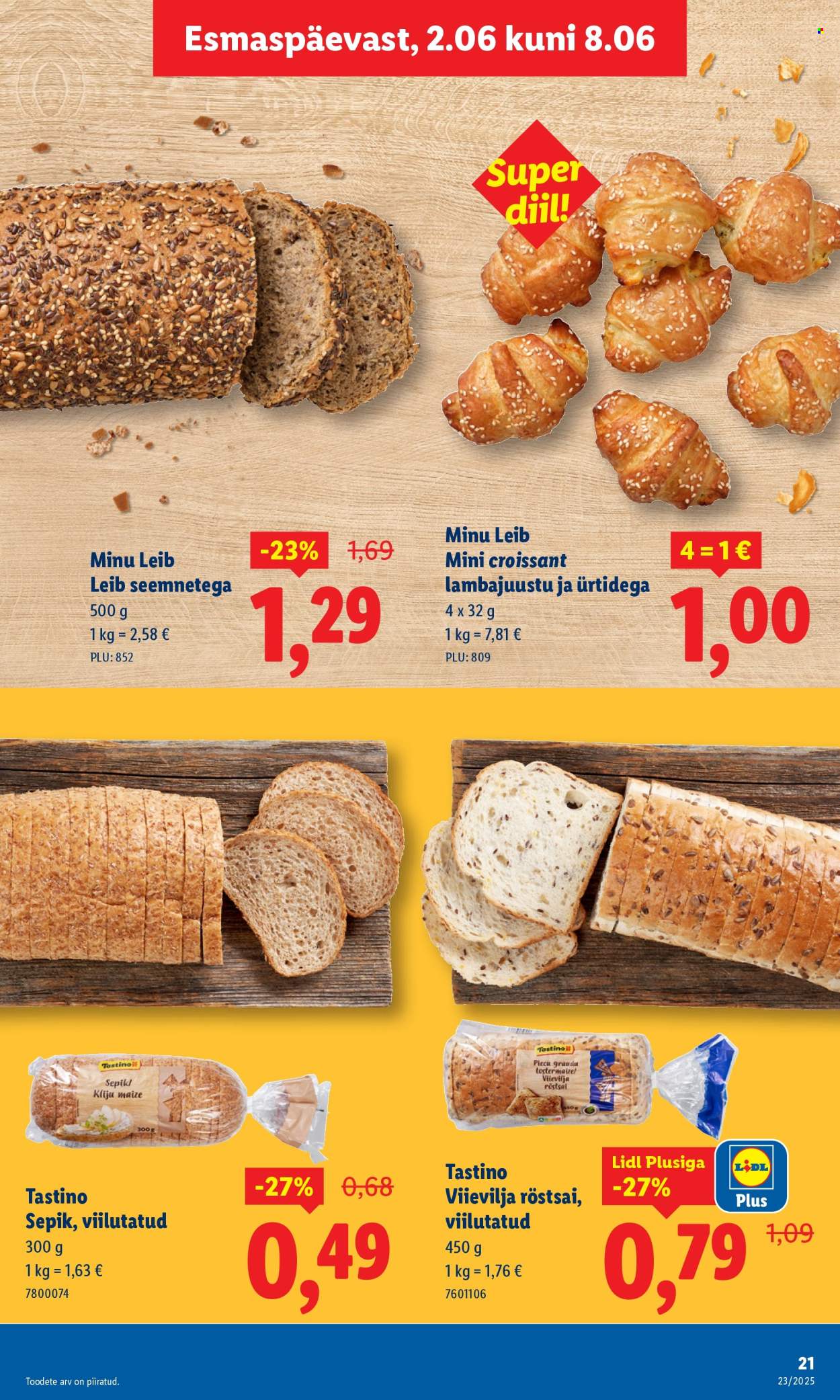 Lidl kliendileht - Kliendileht (5.06 - 8.06.2025)