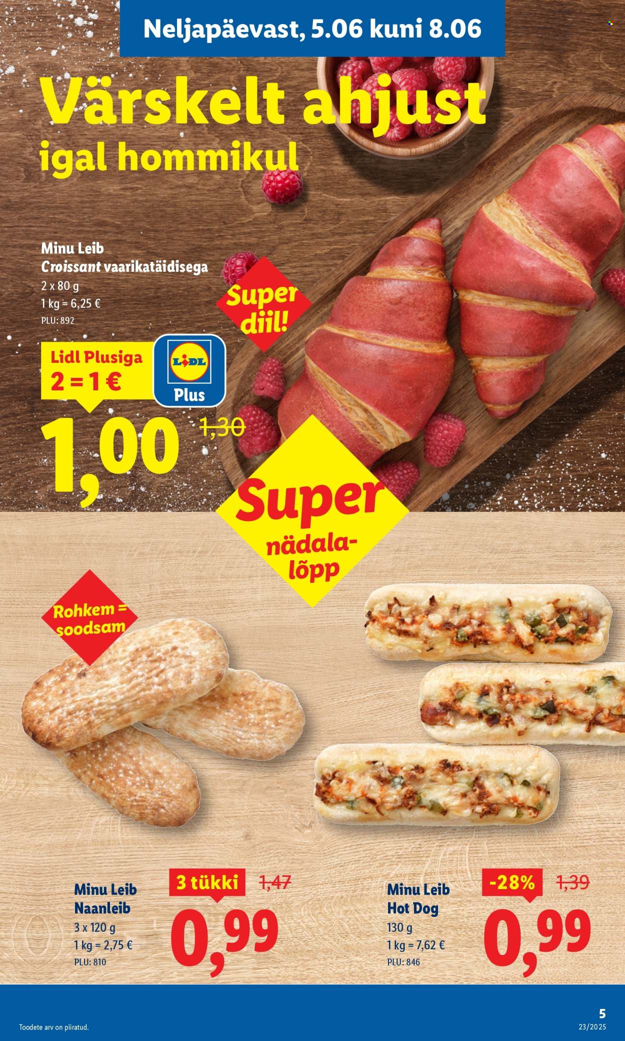 Lidl kliendileht - Kliendileht (5.06 - 8.06.2025)