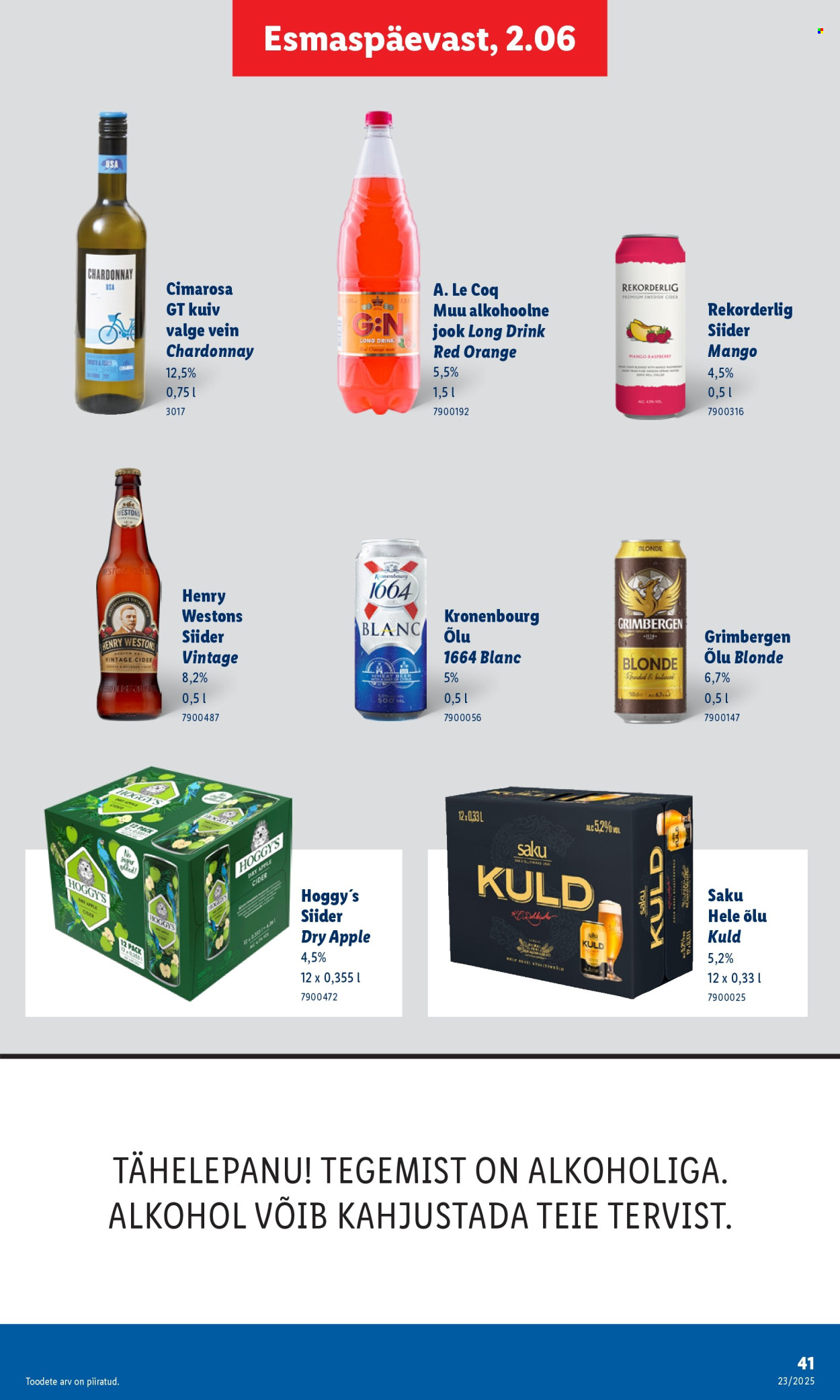 Lidl kliendileht - Kliendileht (5.06 - 8.06.2025)