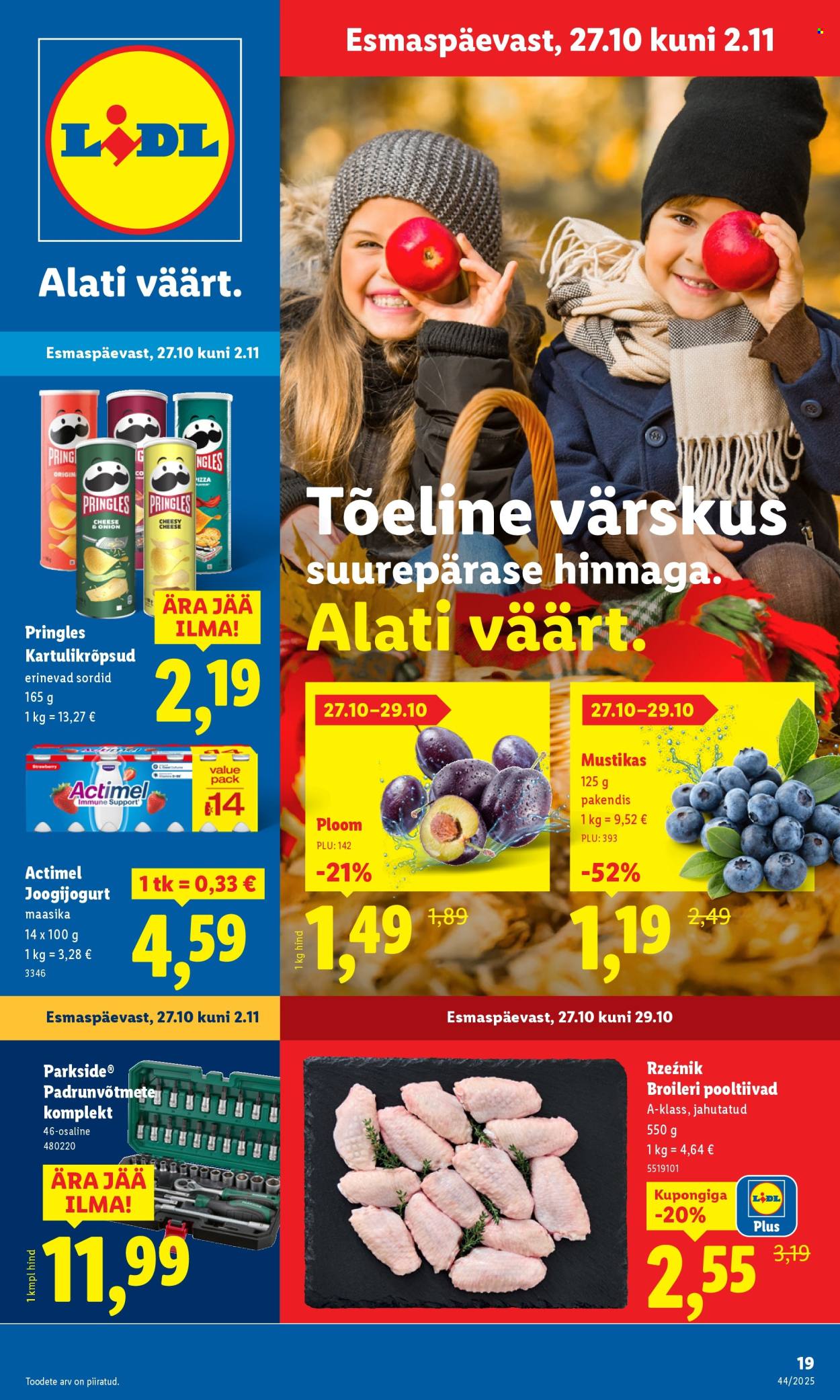 Lidl kliendileht - Nädalalõpu pakkumised (30.10 - 2.11.2025)