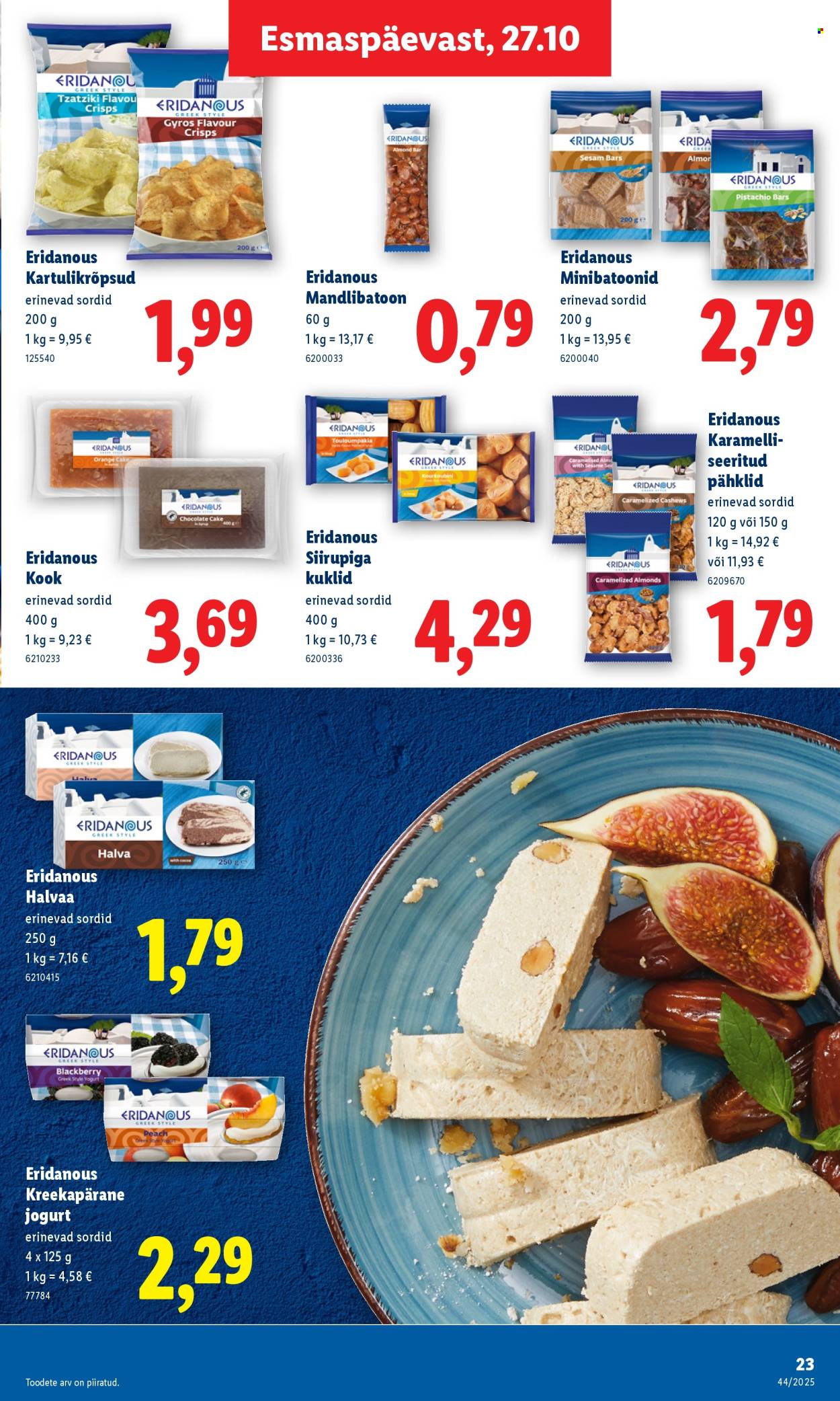 Lidl kliendileht - Nädalalõpu pakkumised (30.10 - 2.11.2025)