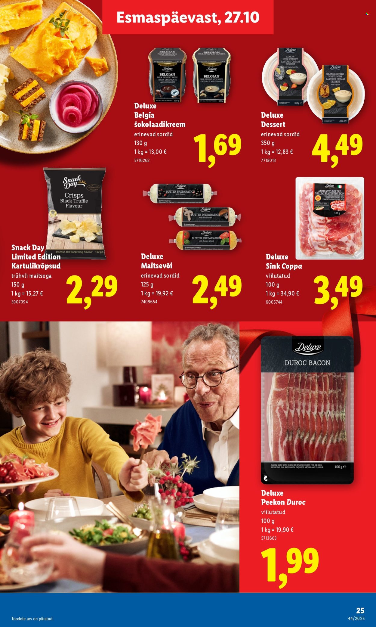 Lidl kliendileht - Nädalalõpu pakkumised (30.10 - 2.11.2025)