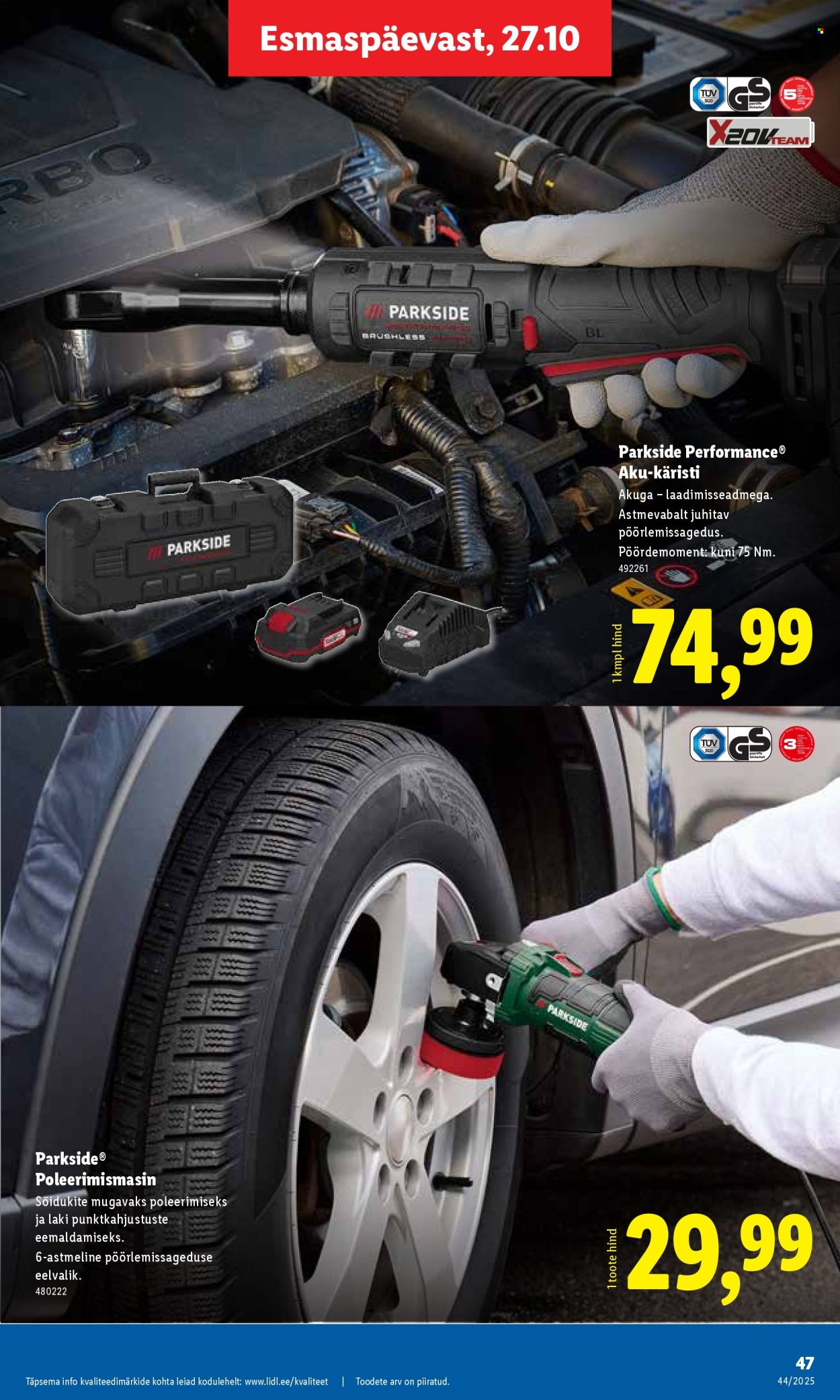 Lidl kliendileht - Nädalalõpu pakkumised (30.10 - 2.11.2025)