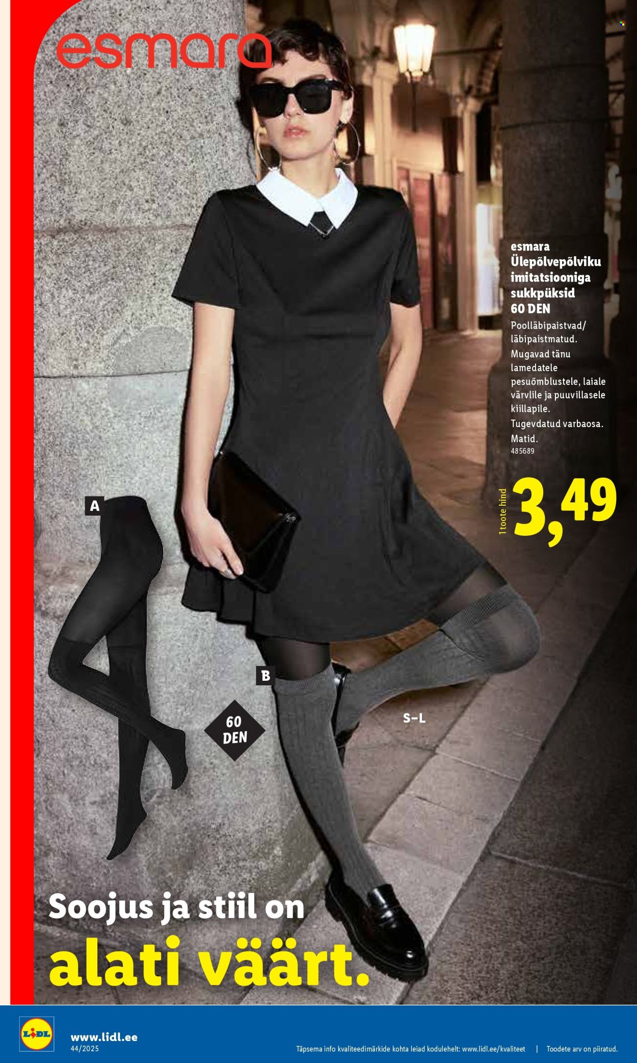 Lidl kliendileht - Nädalalõpu pakkumised (30.10 - 2.11.2025)