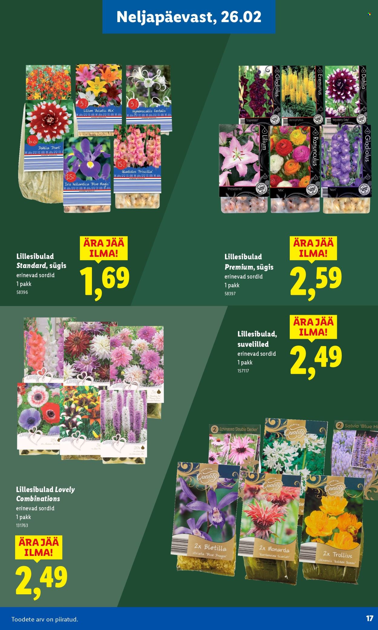 Lidl kliendileht - Aiakataloog Alates