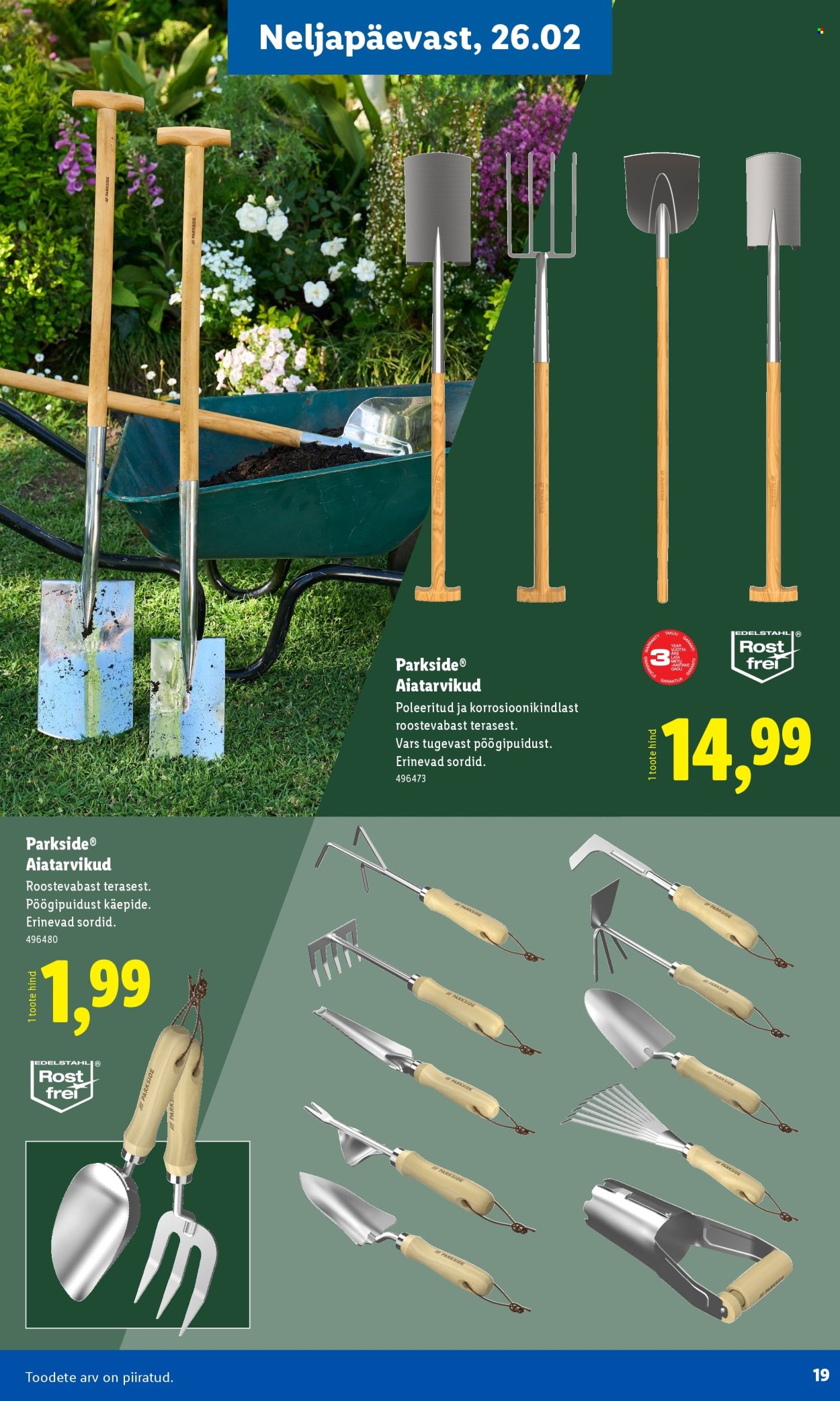 Lidl kliendileht - Aiakataloog Alates