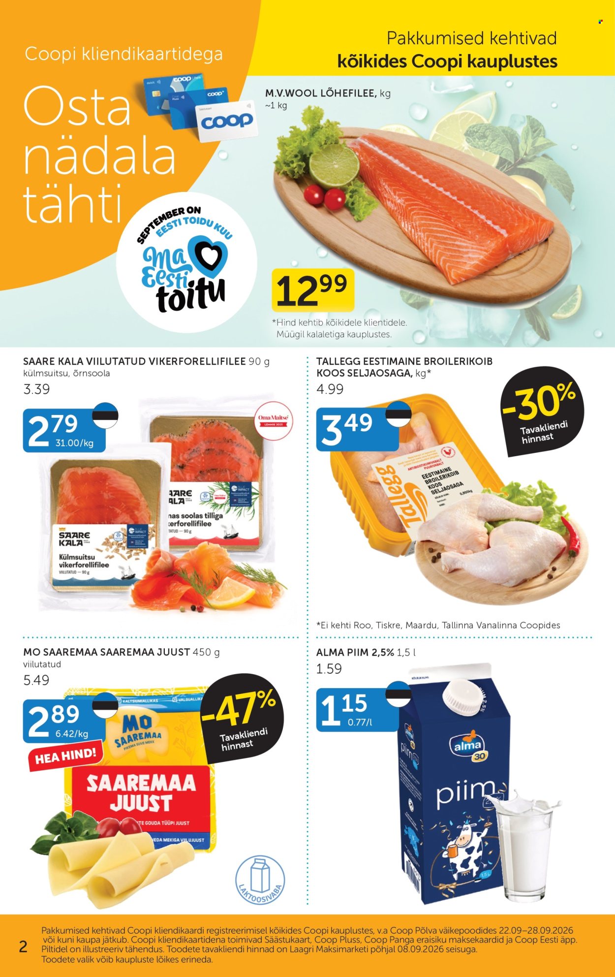 Coop kliendileht (22.09 - 28.09.2026)