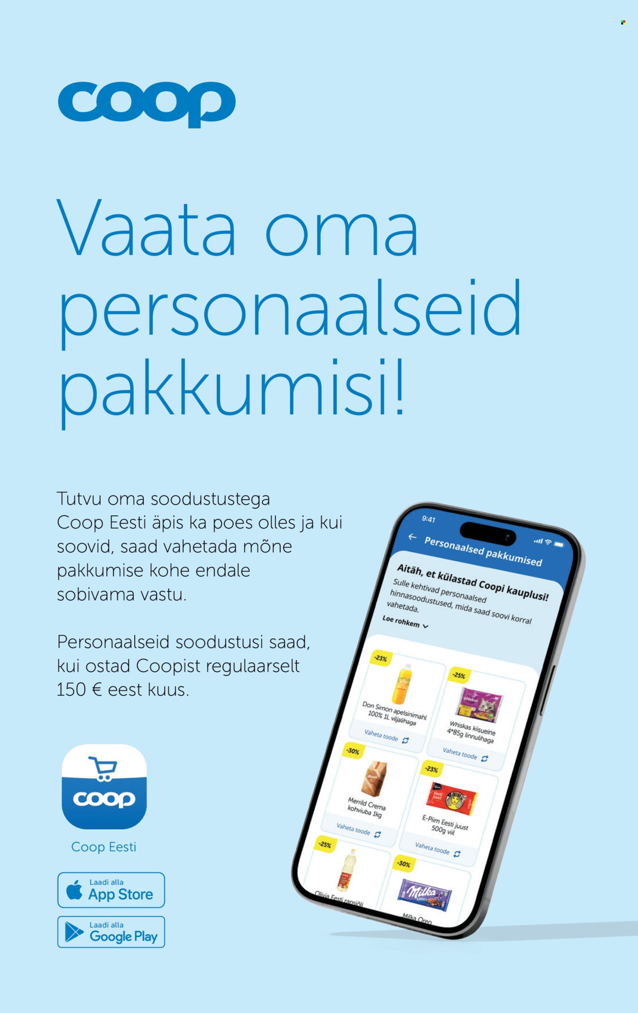 Coop kliendileht (22.09 - 28.09.2026)