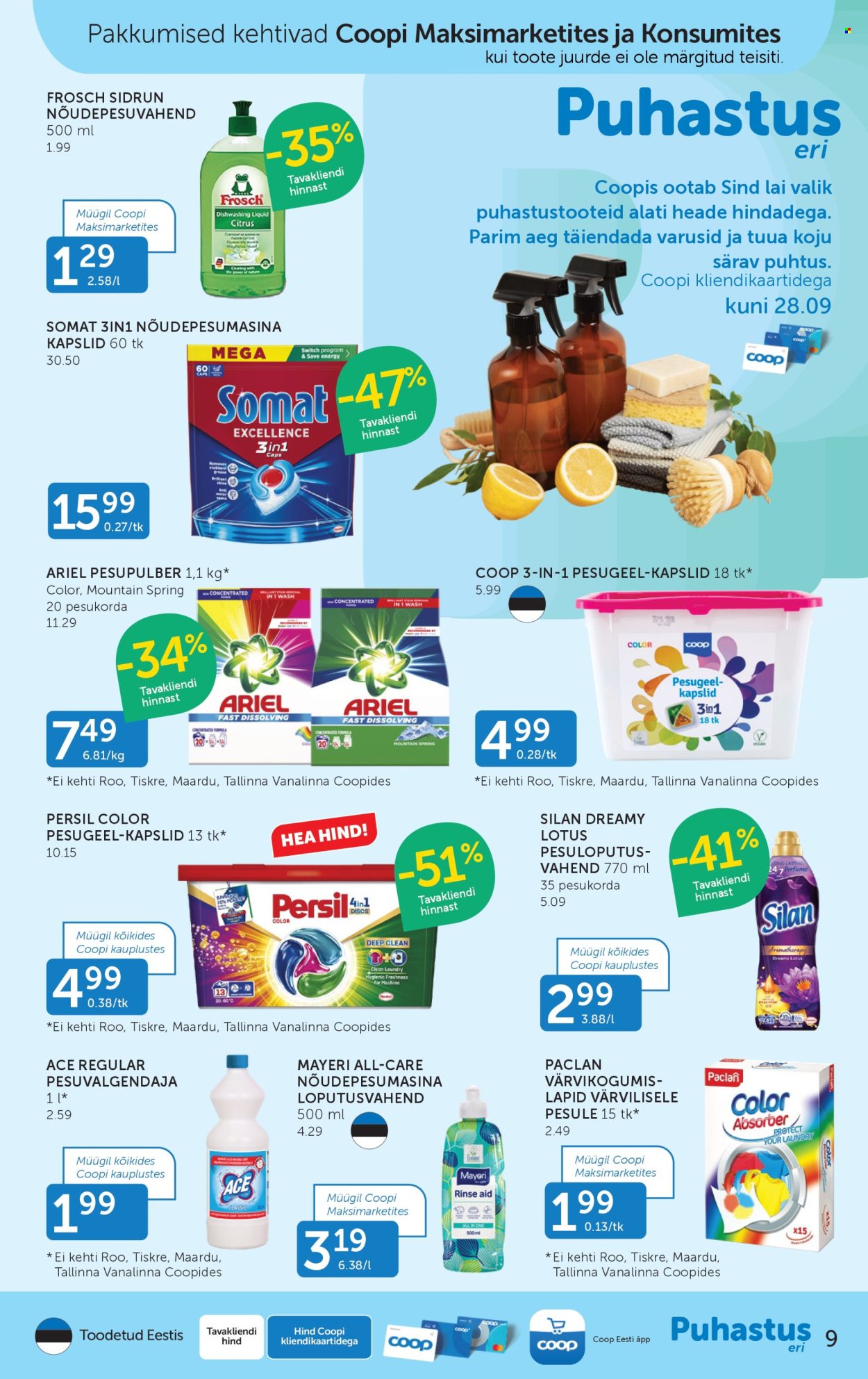 Coop kliendileht (22.09 - 28.09.2026)