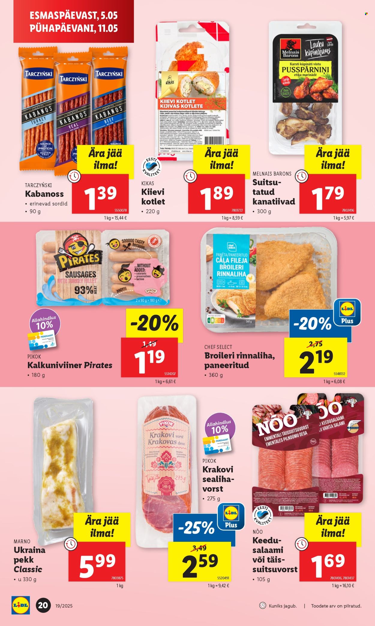 Lidl kliendileht - Kliendileht (5.05 - 11.05.2025)