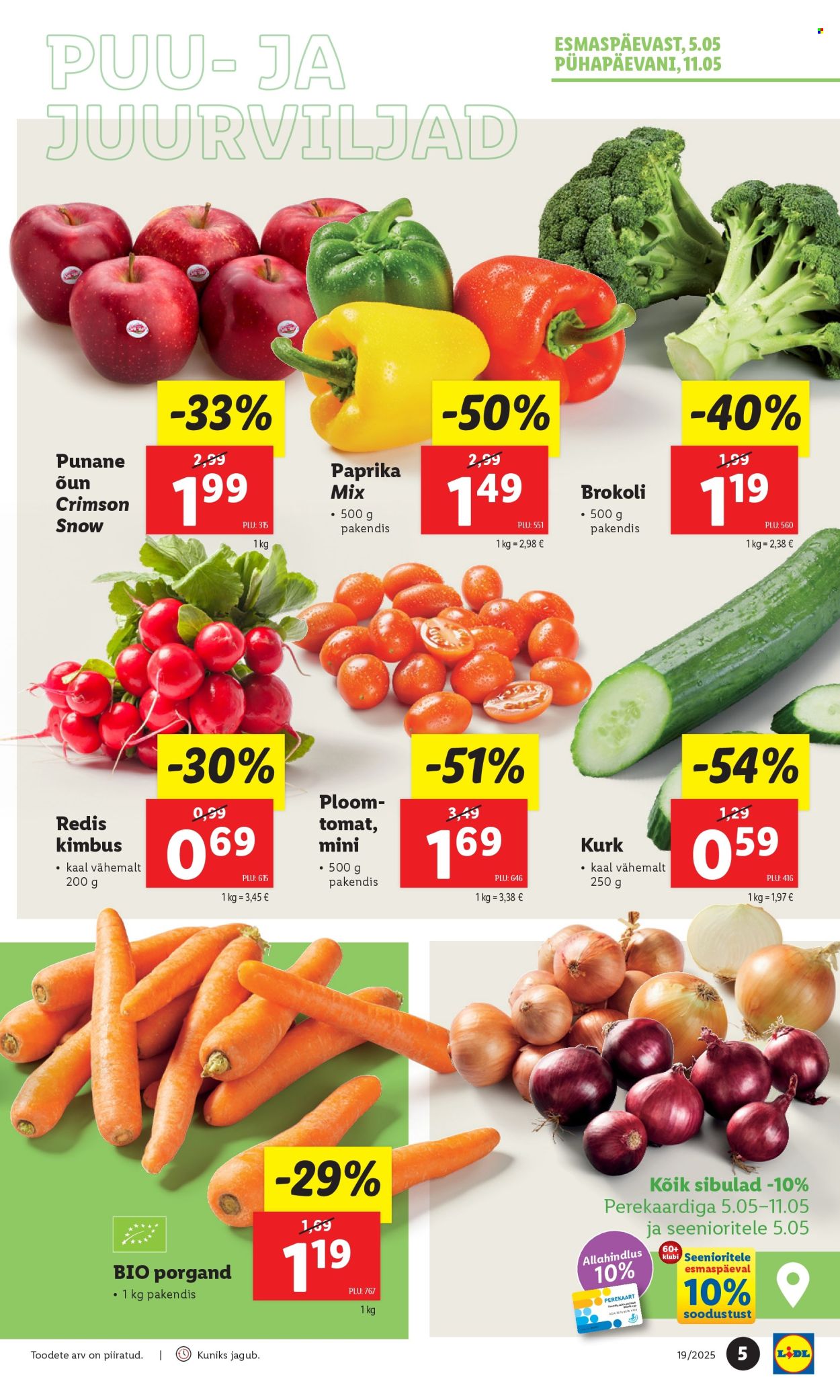 Lidl kliendileht - Kliendileht (5.05 - 11.05.2025)