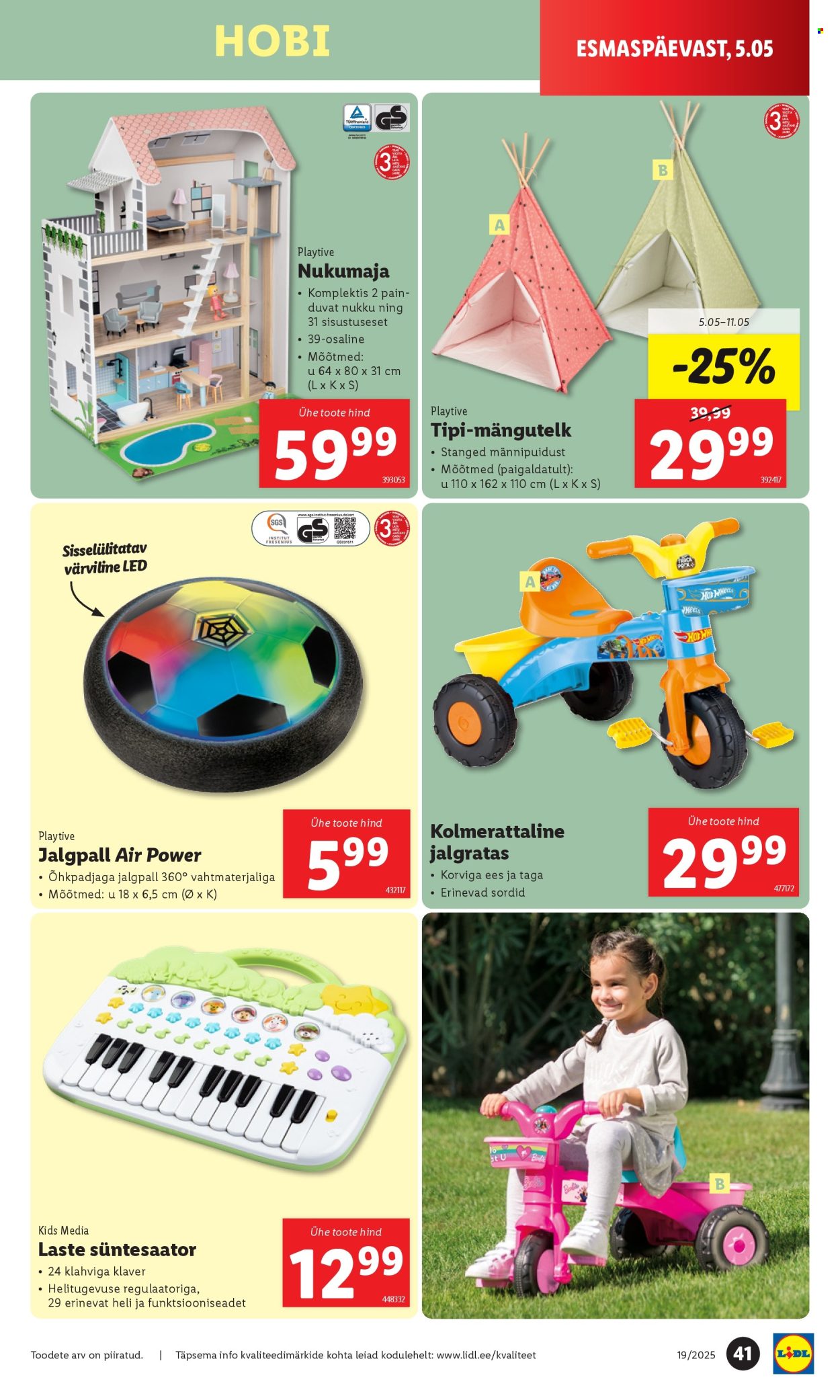 Lidl kliendileht - Kliendileht (5.05 - 11.05.2025)