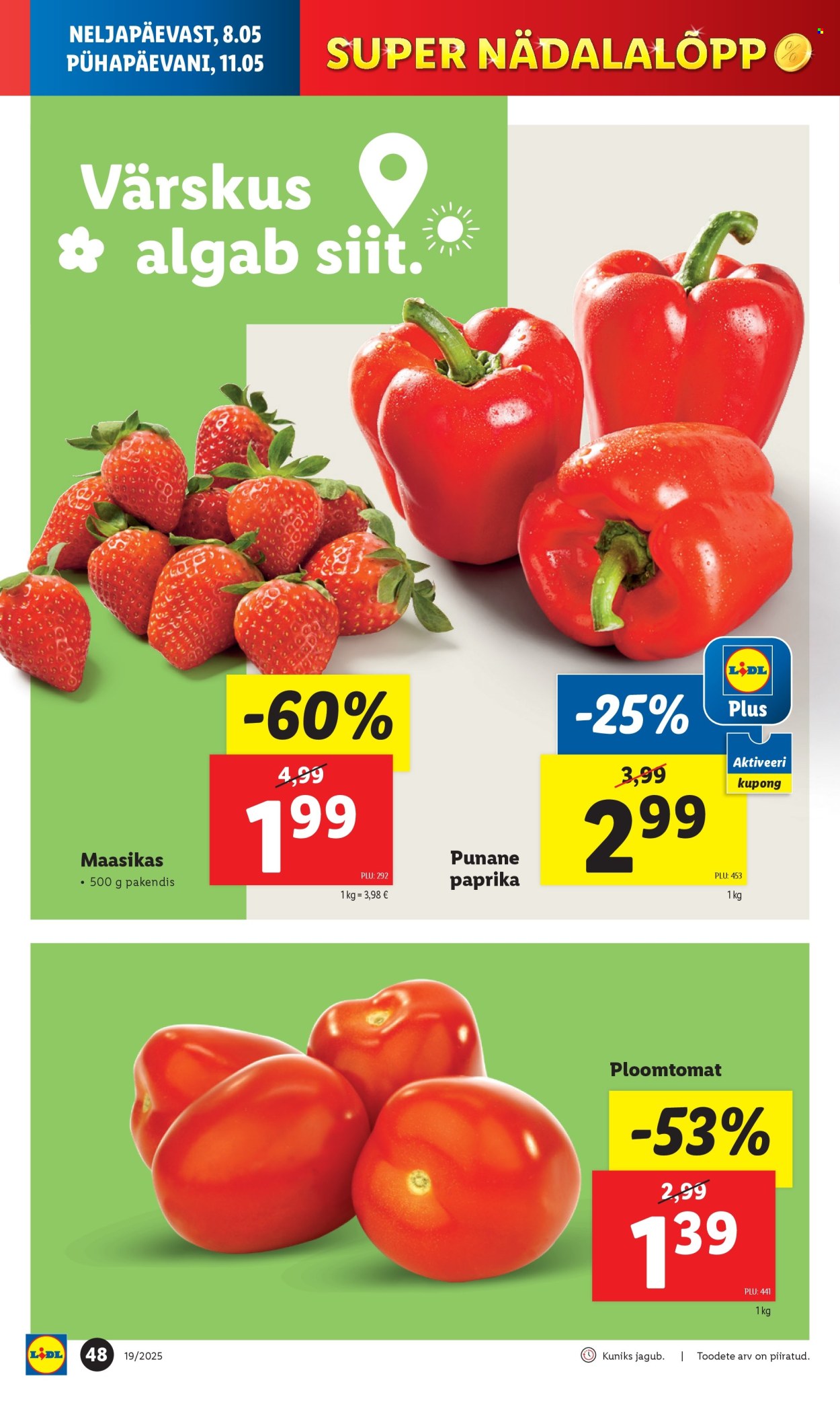 Lidl kliendileht - Kliendileht (5.05 - 11.05.2025)