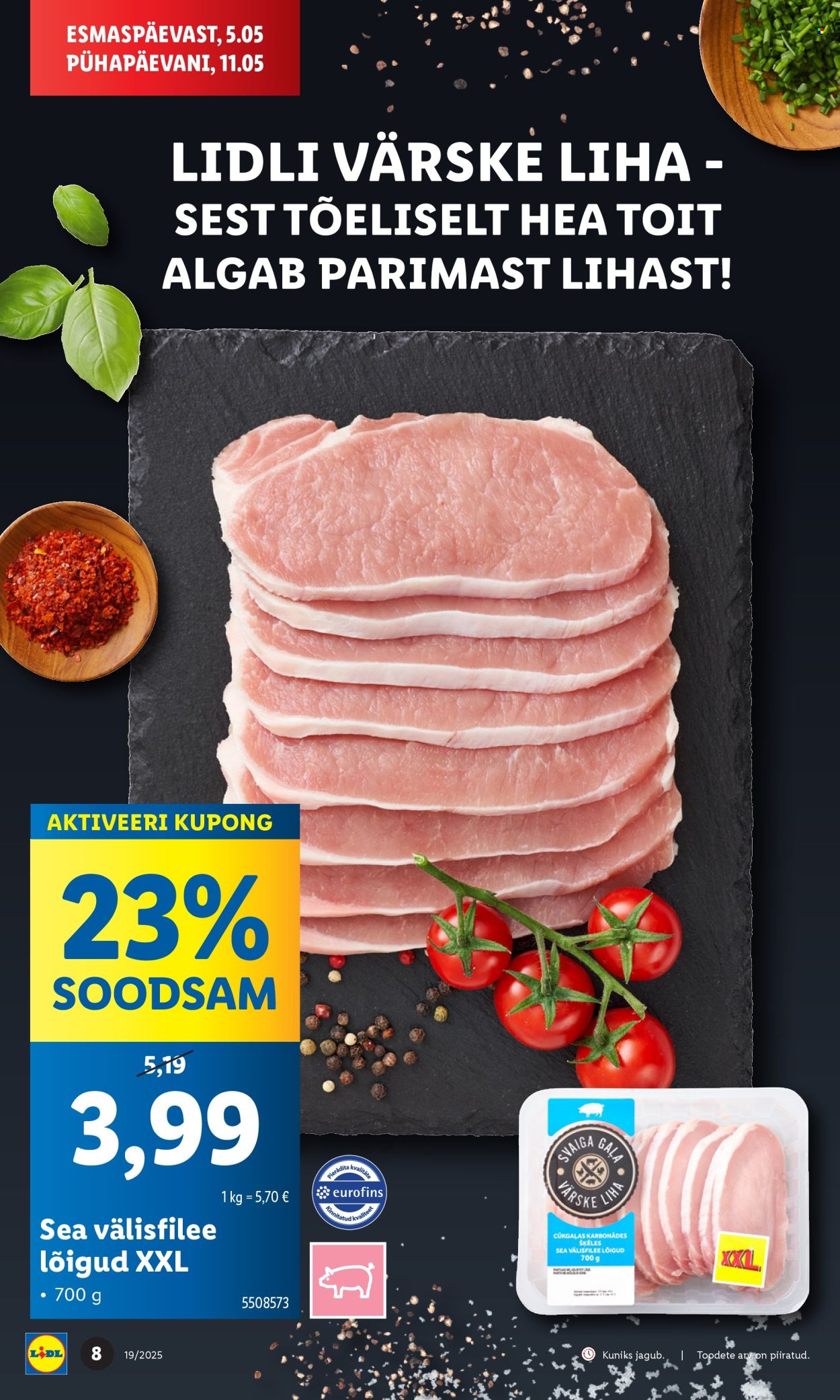 Lidl kliendileht - Kliendileht (5.05 - 11.05.2025)