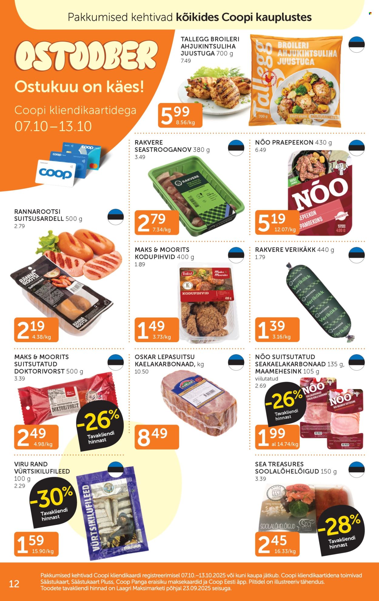 Coop kliendileht (7.10 - 13.10.2025)