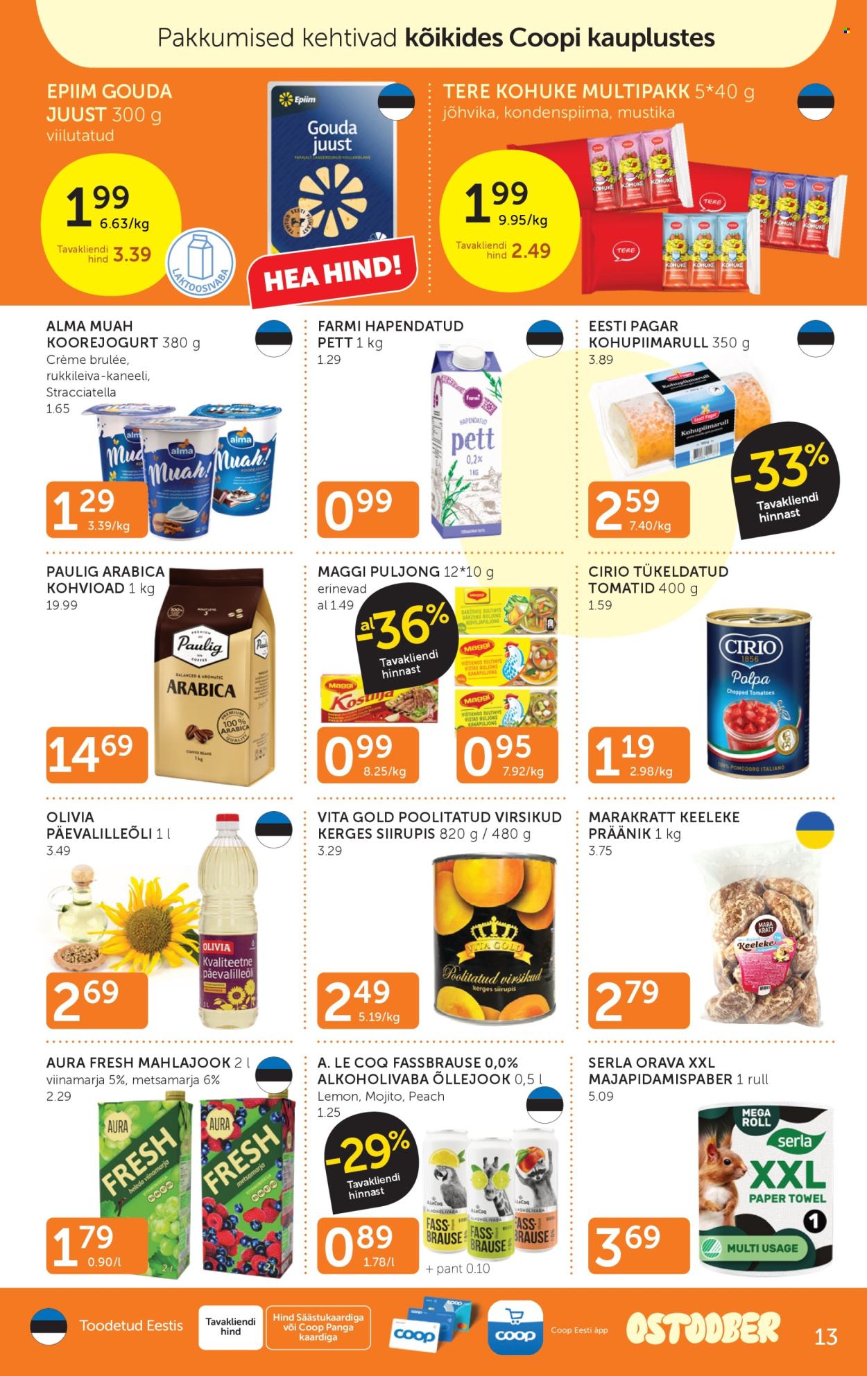 Coop kliendileht (7.10 - 13.10.2025)