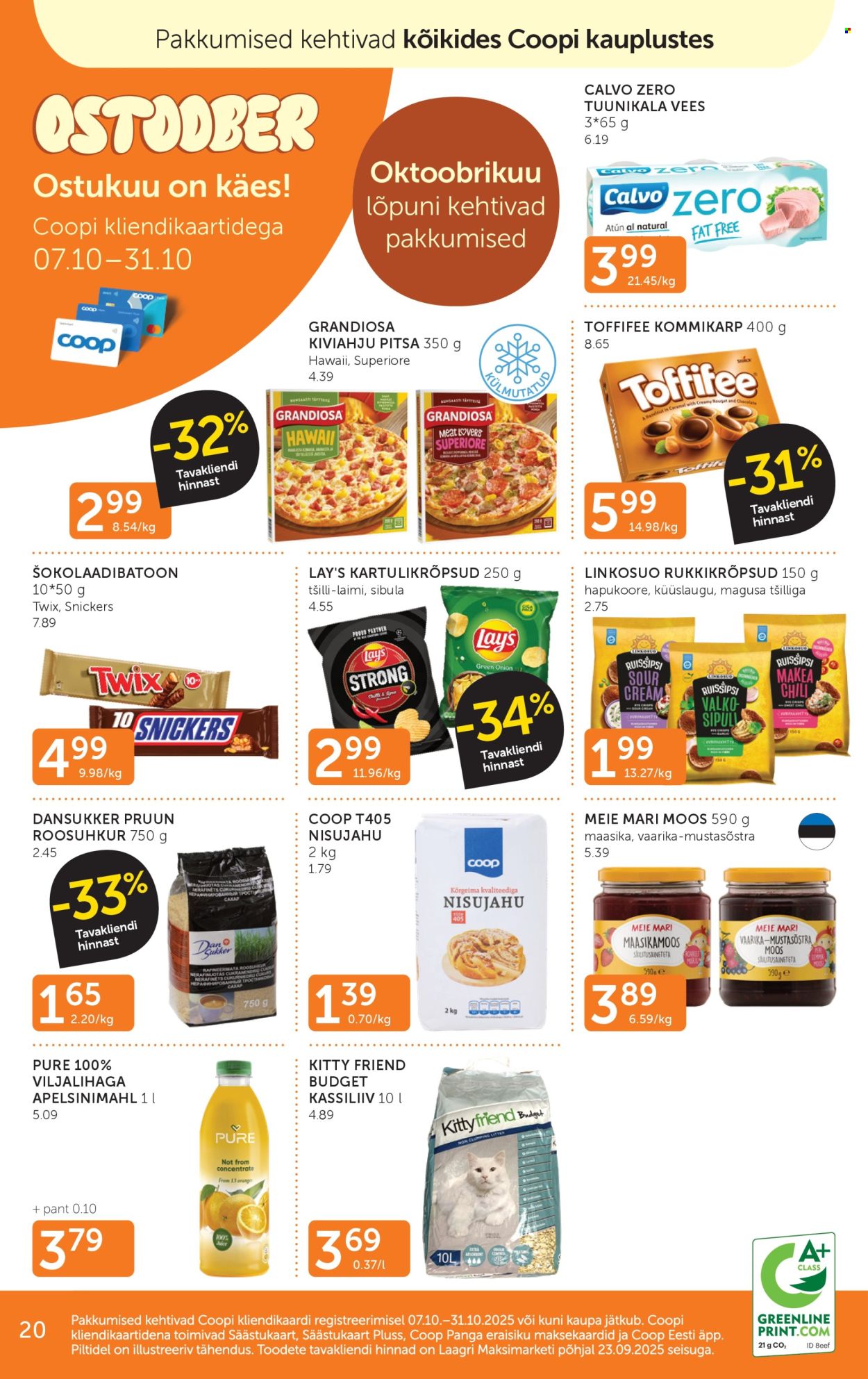Coop kliendileht (7.10 - 13.10.2025)