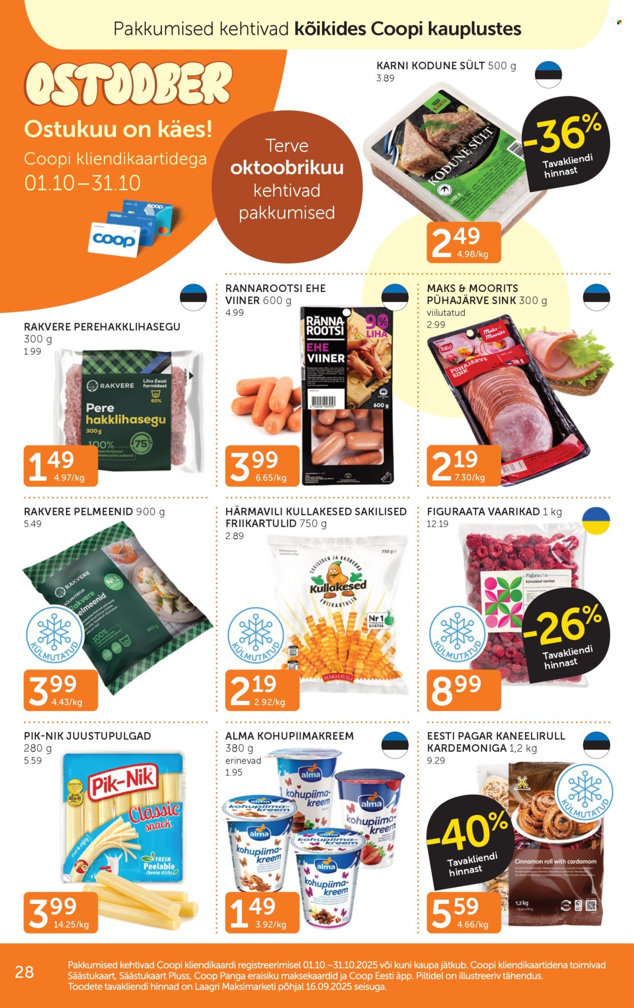 Coop kliendileht (7.10 - 13.10.2025)
