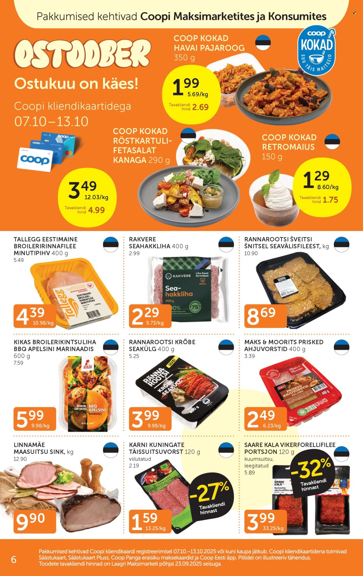Coop kliendileht (7.10 - 13.10.2025)