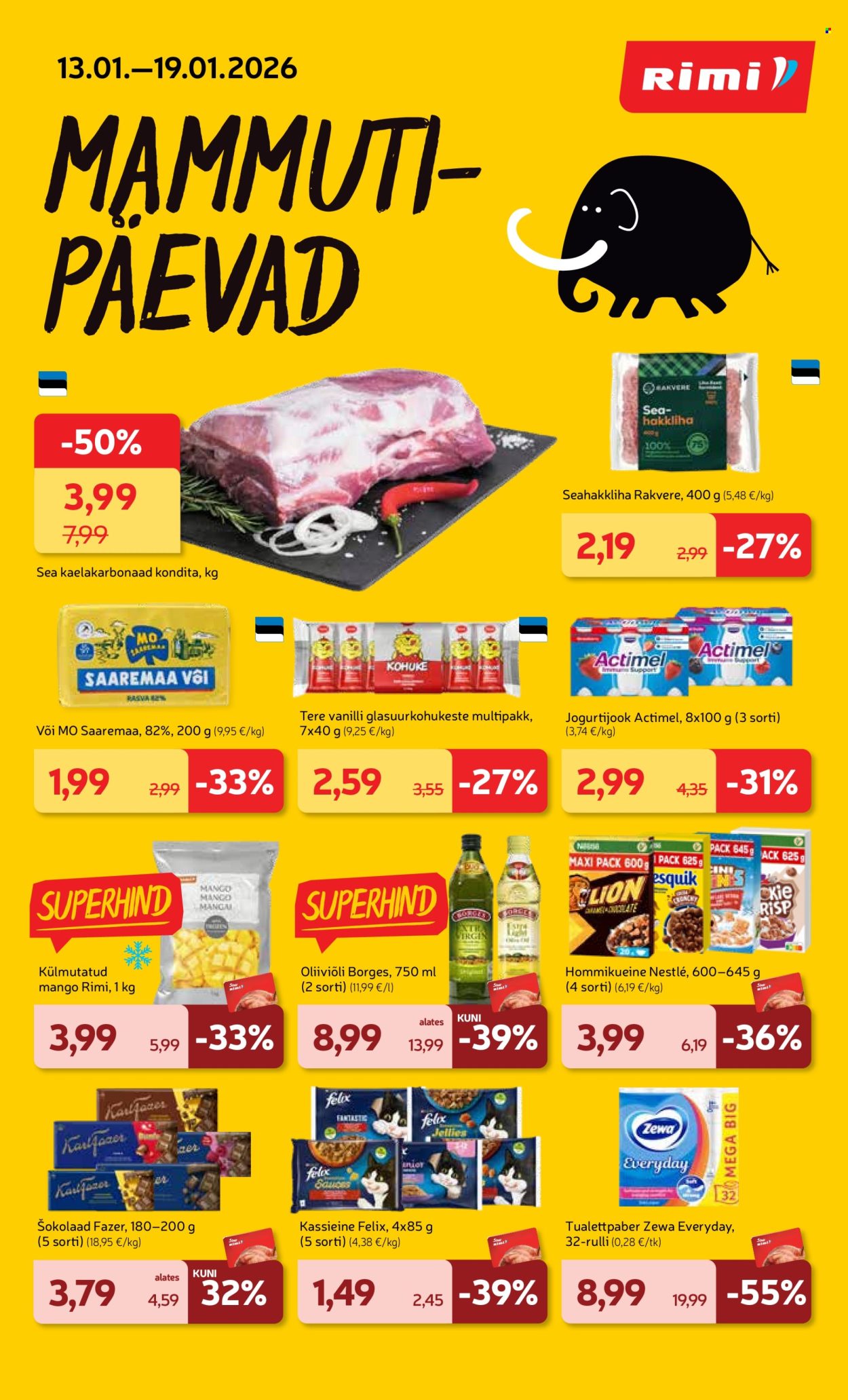 Rimi kliendileht - Kliendileht (13.01 - 19.01.2026)