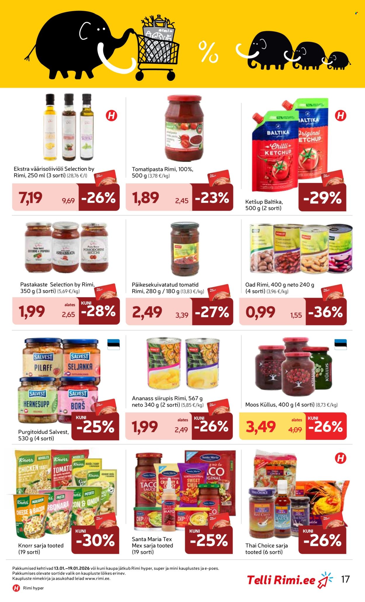 Rimi kliendileht - Kliendileht (13.01 - 19.01.2026)