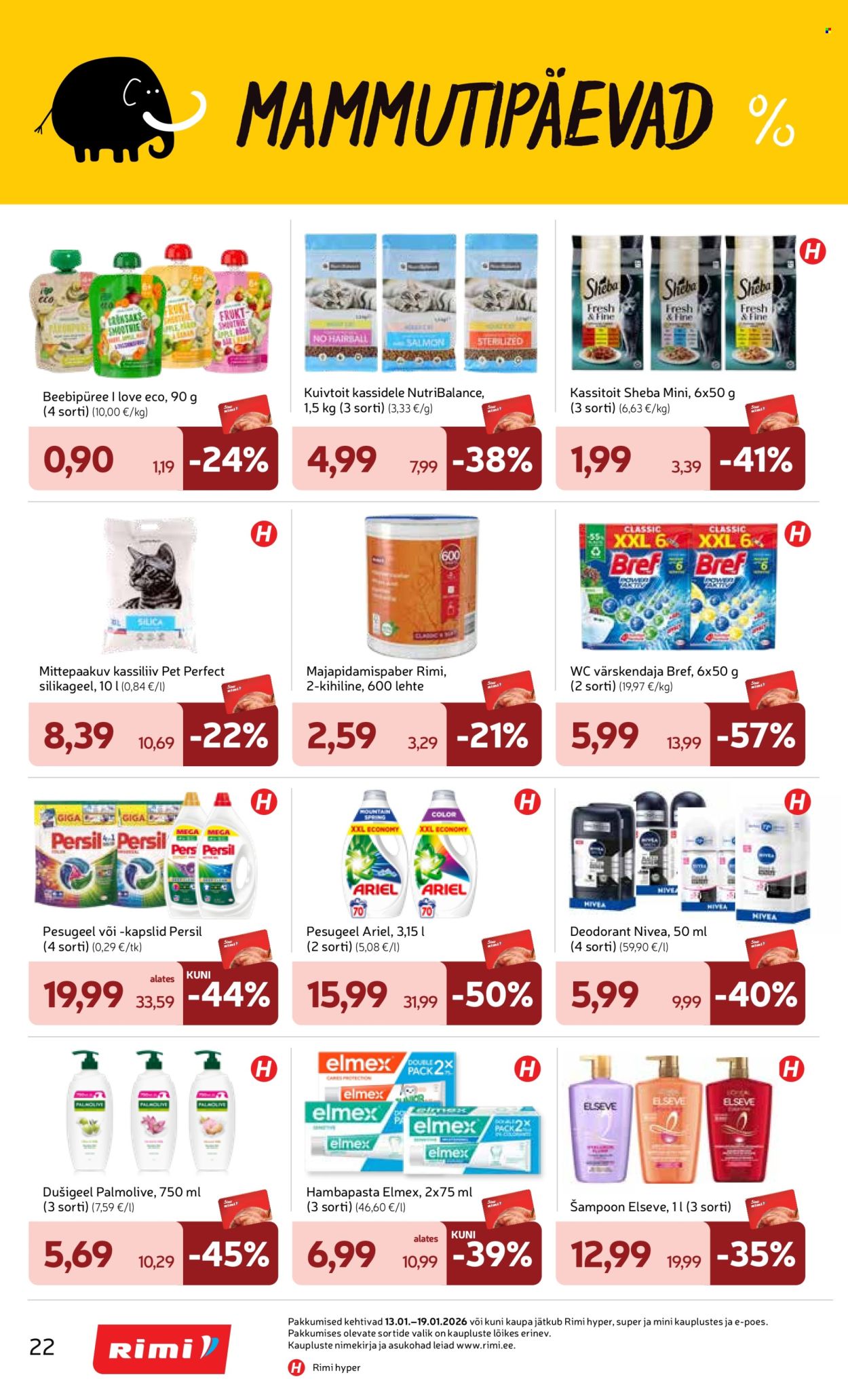 Rimi kliendileht - Kliendileht (13.01 - 19.01.2026)