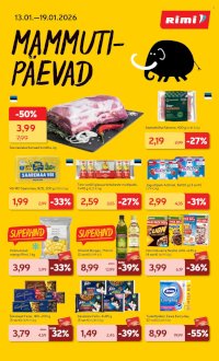 Rimi kliendileht - Kliendileht (13.01 - 19.01.2026)