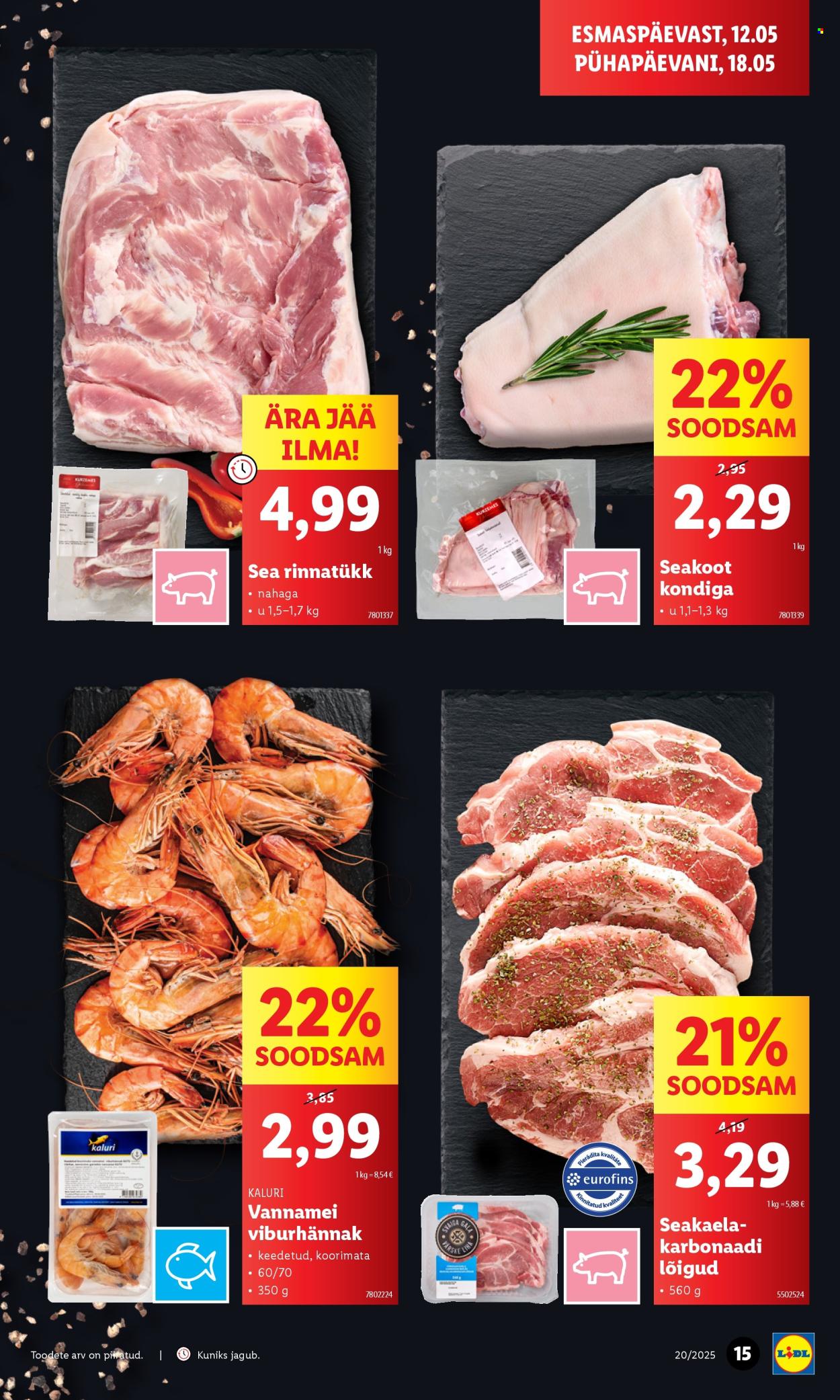 Lidl kliendileht - Nädalalõpu pakkumised (15.05 - 18.05.2025)