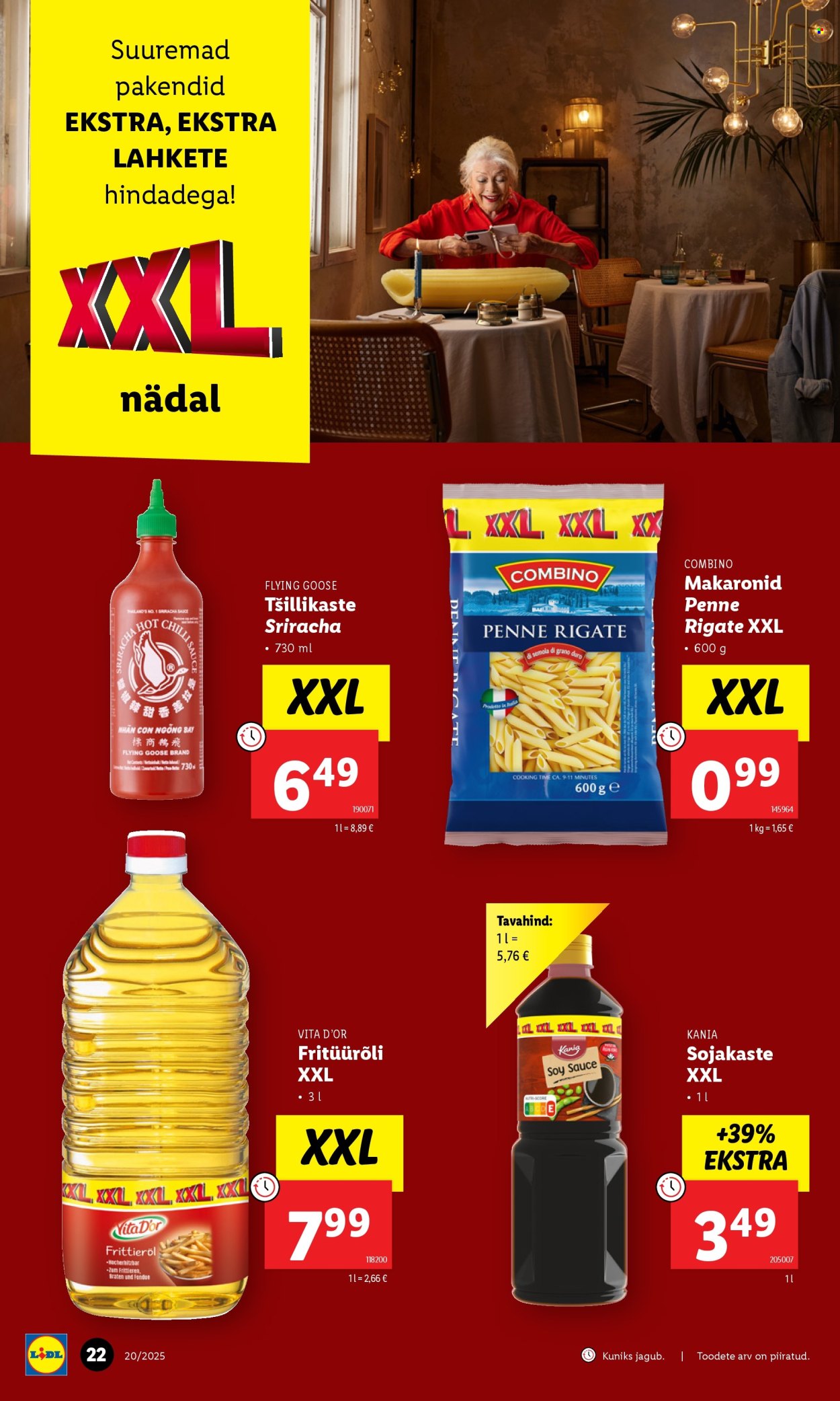 Lidl kliendileht - Nädalalõpu pakkumised (15.05 - 18.05.2025)