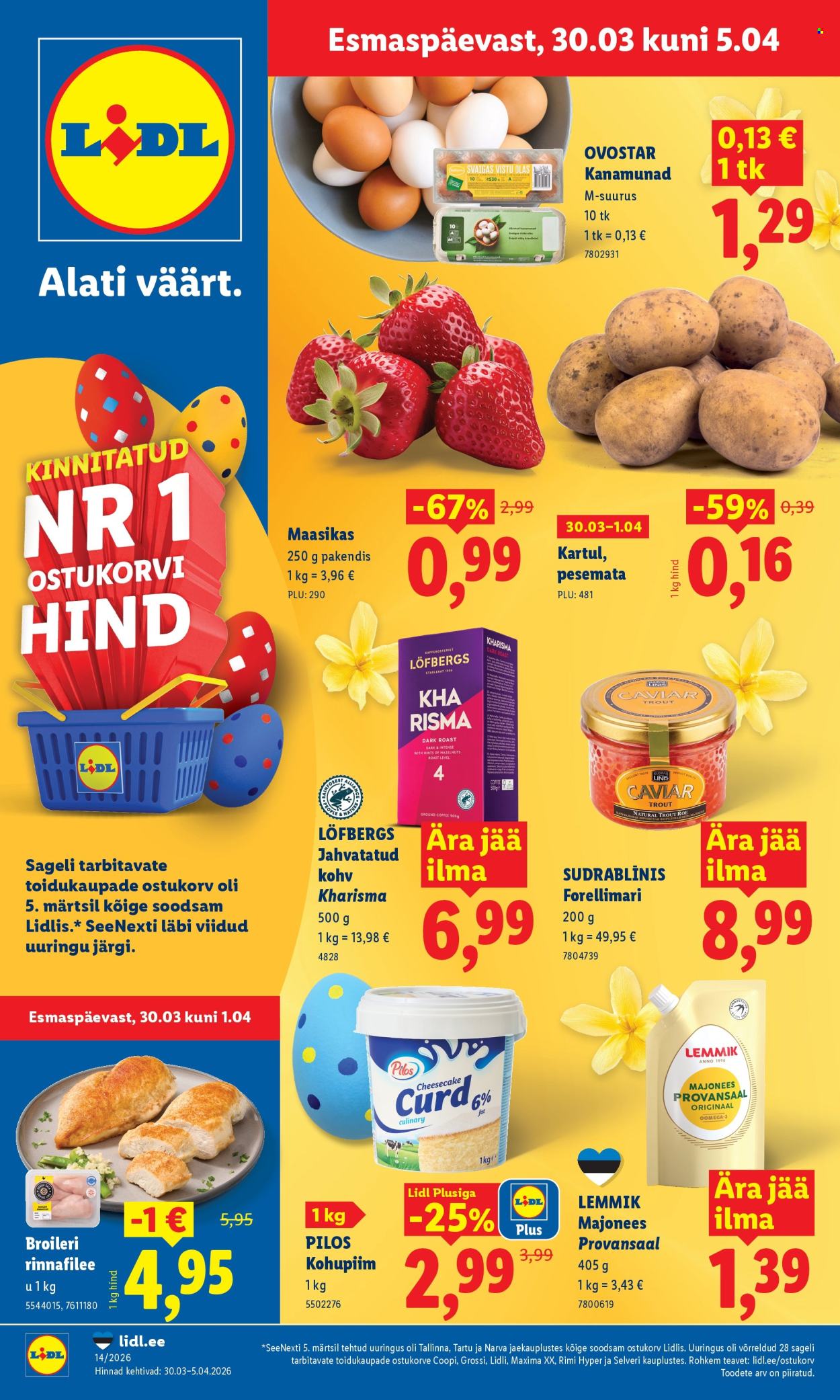 Lidl kliendileht - Kliendileht (30.03 - 5.04.2026)