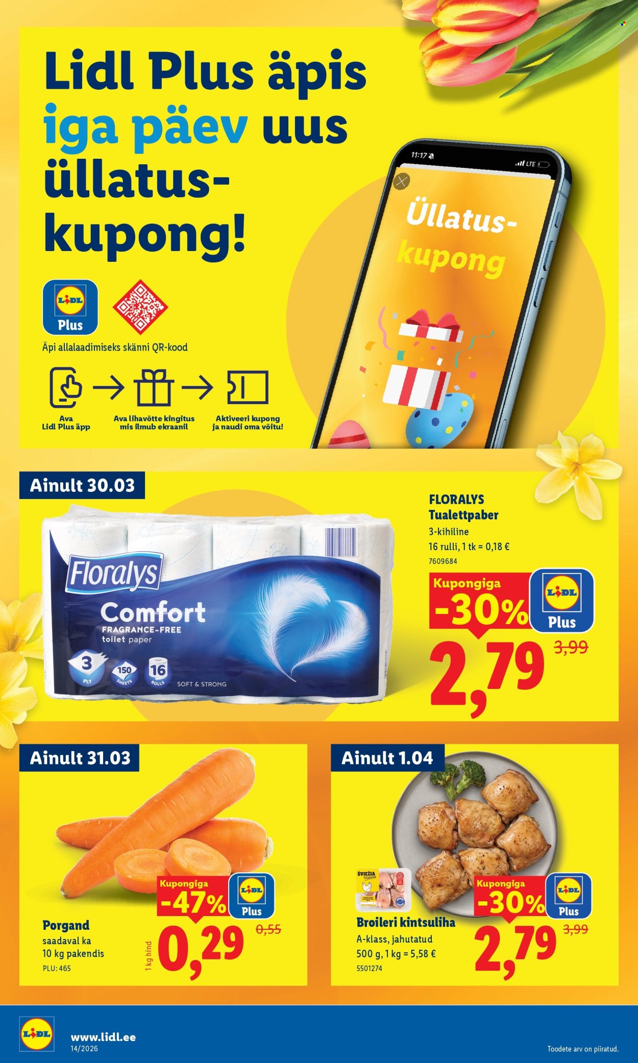 Lidl kliendileht - Kliendileht (30.03 - 5.04.2026)