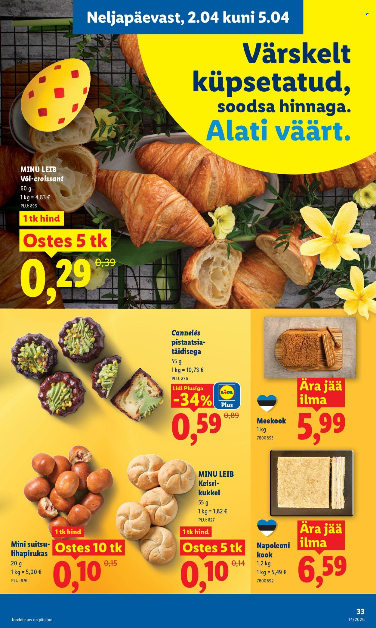 Lidl kliendileht - Kliendileht (30.03 - 5.04.2026)