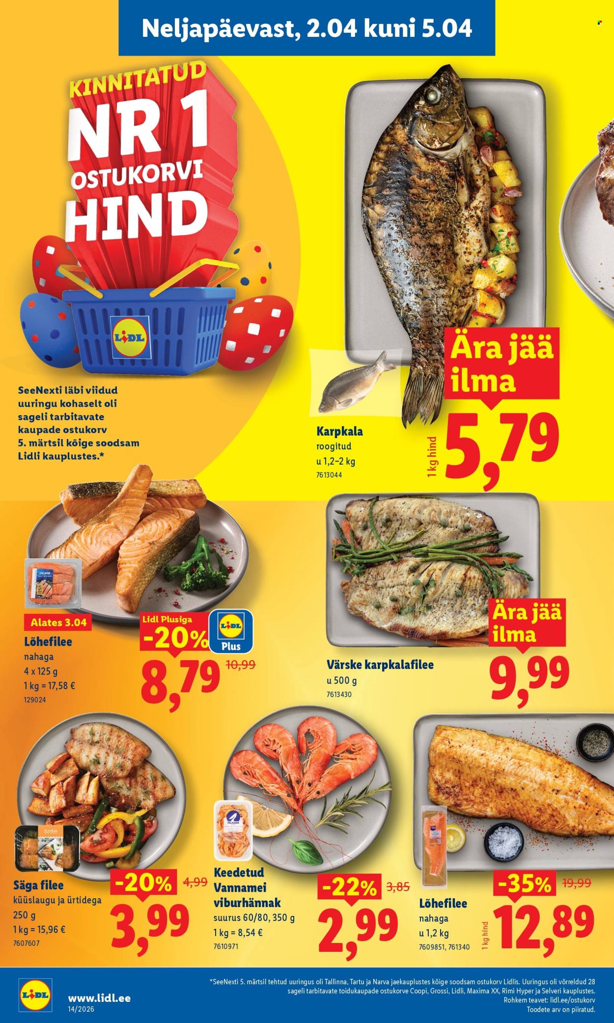 Lidl kliendileht - Kliendileht (30.03 - 5.04.2026)