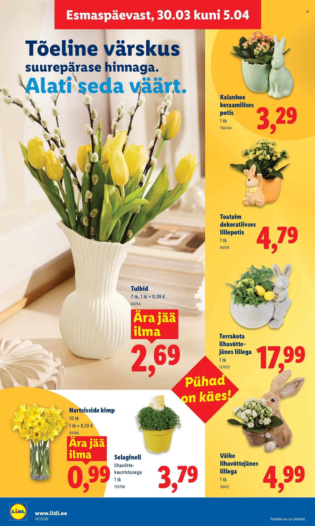Lidl kliendileht - Kliendileht (30.03 - 5.04.2026)