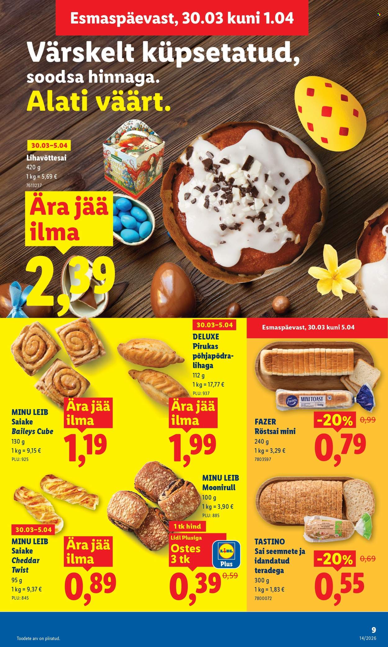 Lidl kliendileht - Kliendileht (30.03 - 5.04.2026)