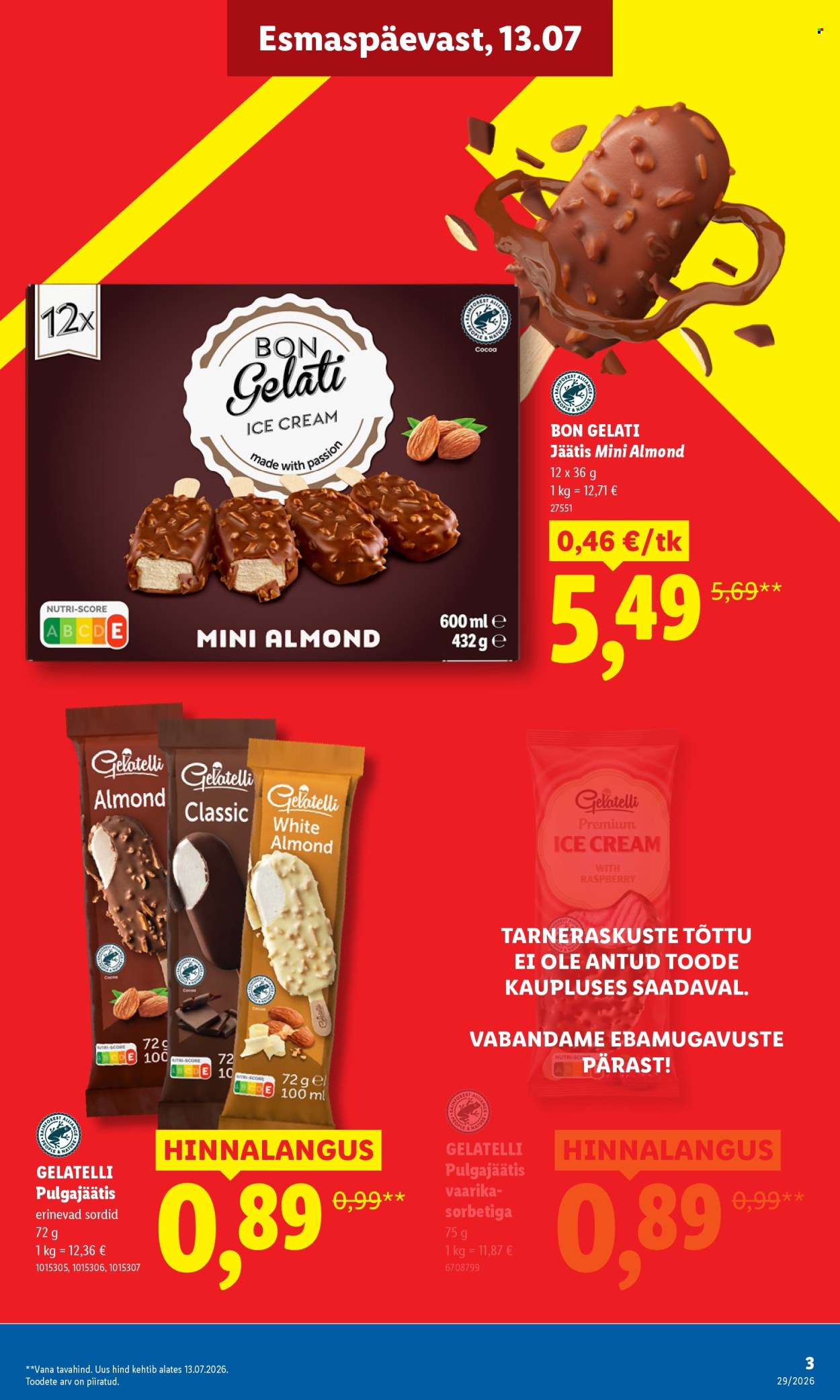 Lidl kliendileht (13.07 - 19.07.2026)
