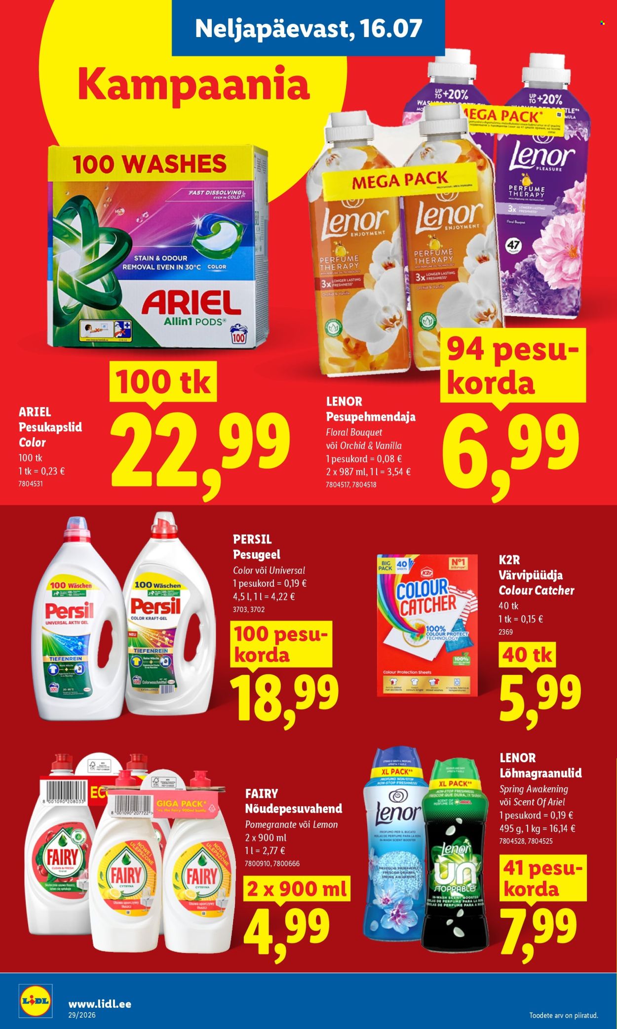 Lidl kliendileht (13.07 - 19.07.2026)