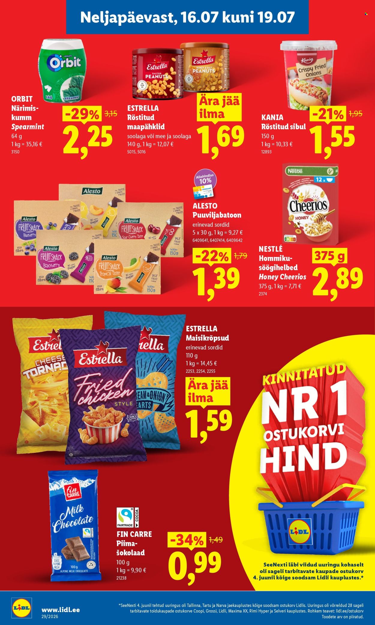 Lidl kliendileht (13.07 - 19.07.2026)