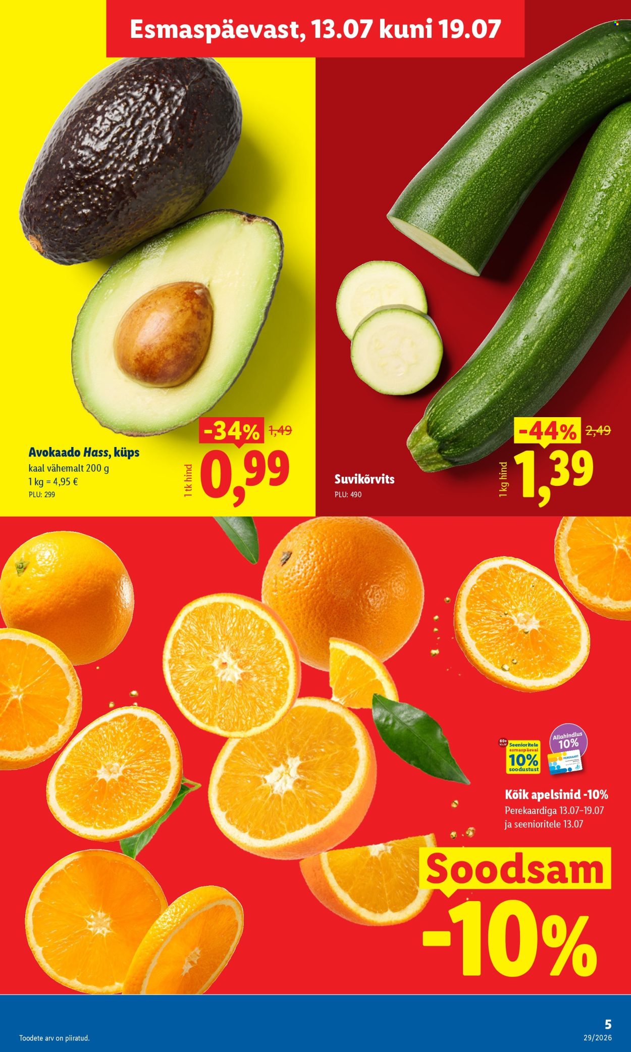 Lidl kliendileht (13.07 - 19.07.2026)