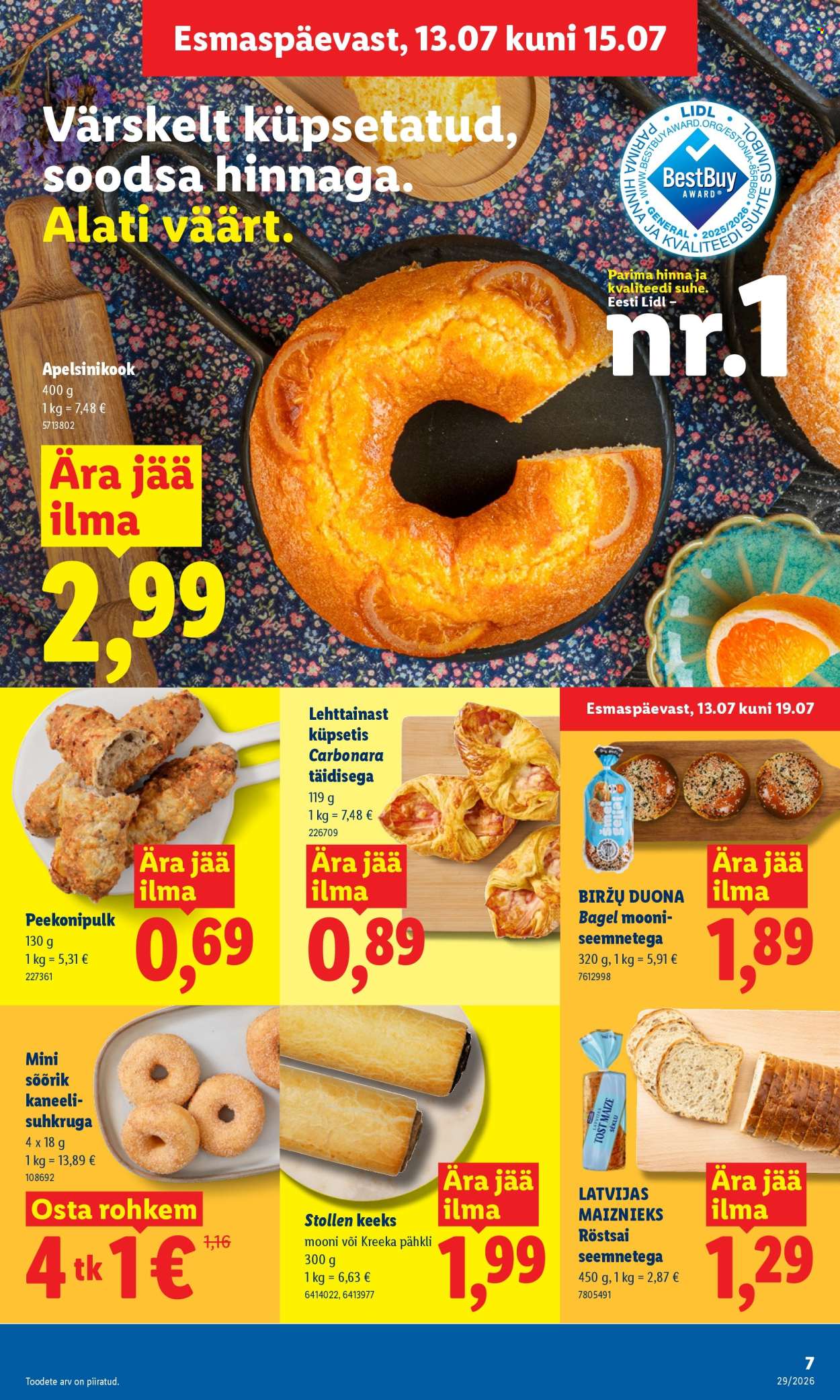 Lidl kliendileht (13.07 - 19.07.2026)