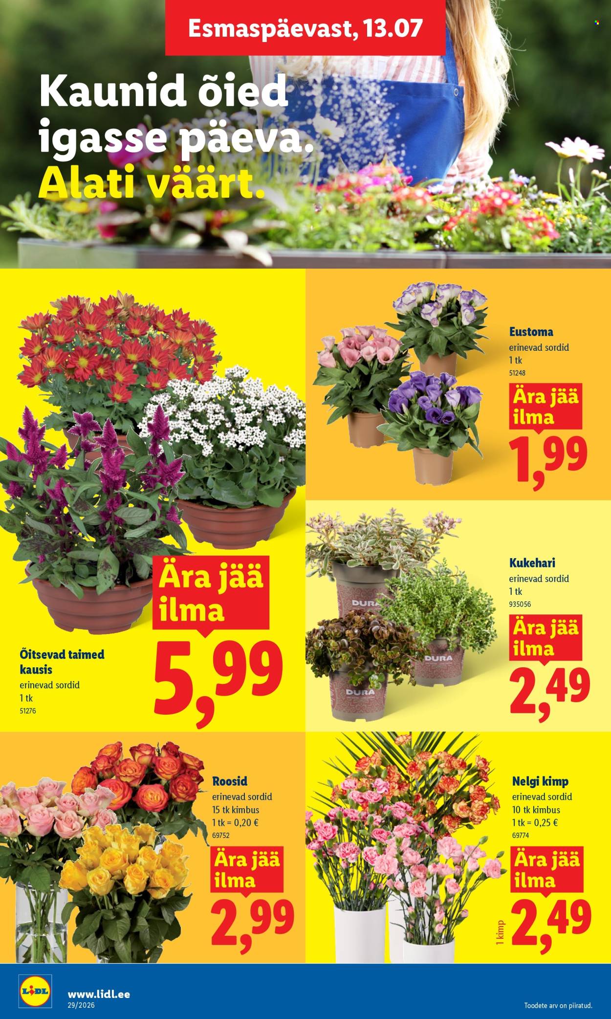 Lidl kliendileht (13.07 - 19.07.2026)
