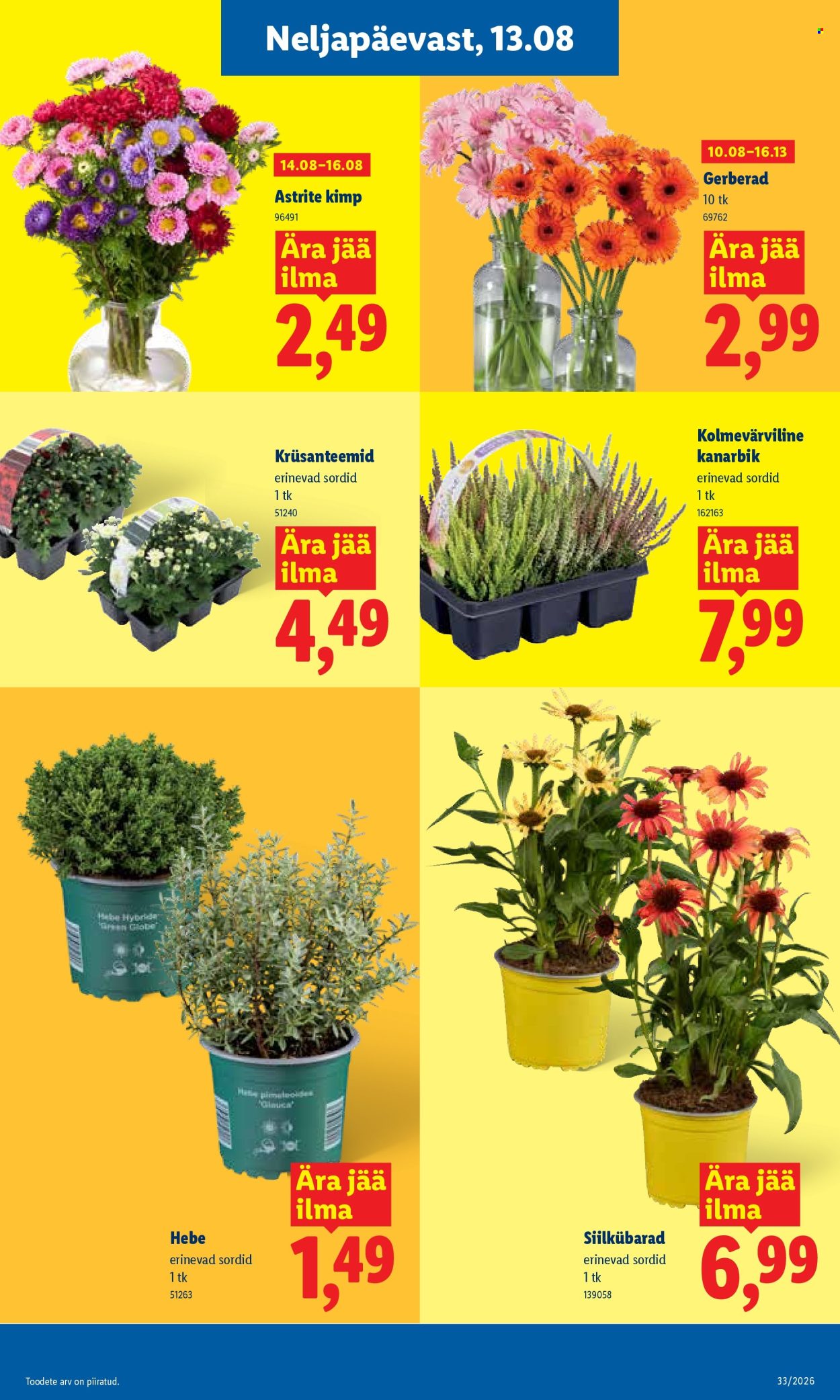 Lidl kliendileht (10.08 - 16.08.2026)