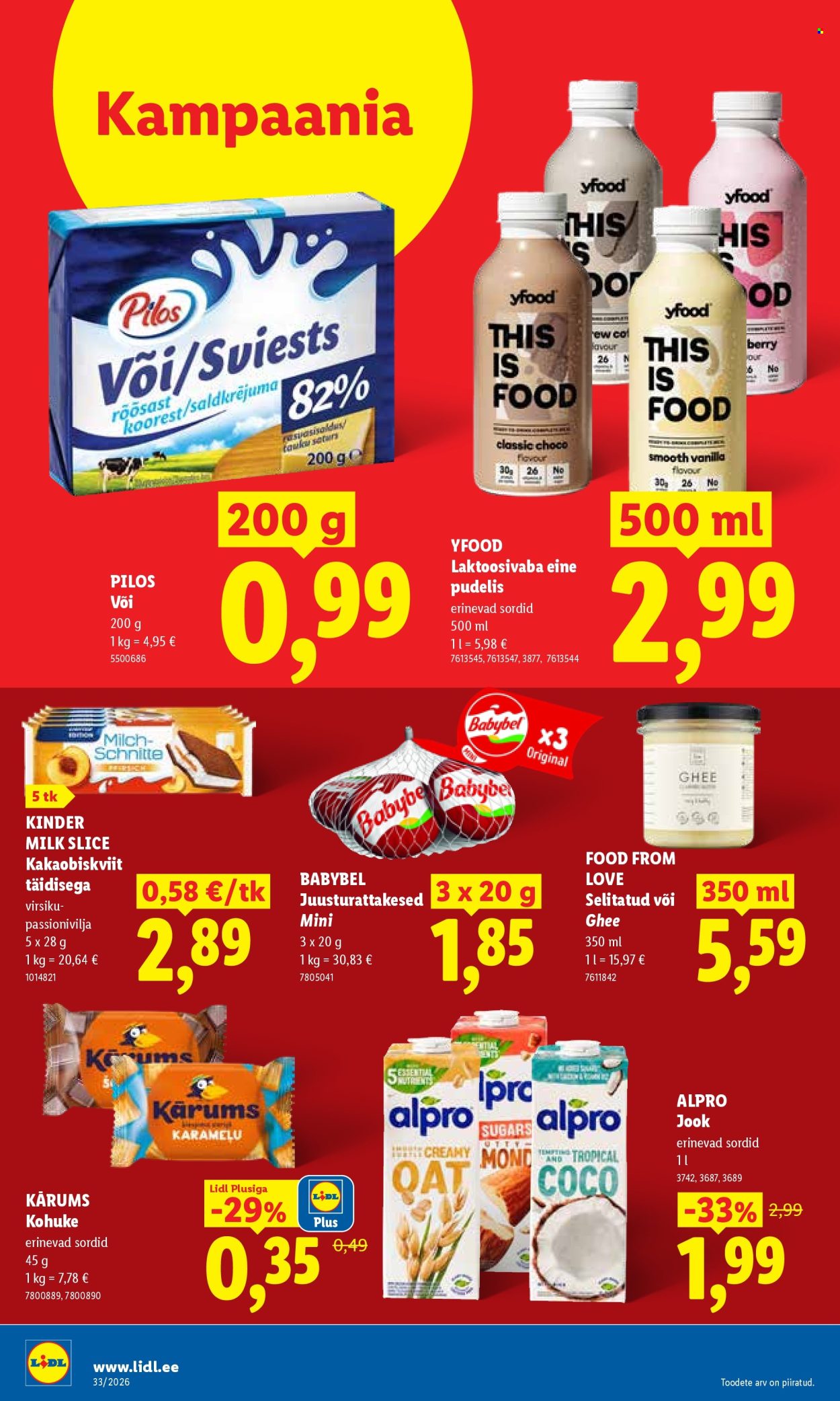 Lidl kliendileht (10.08 - 16.08.2026)