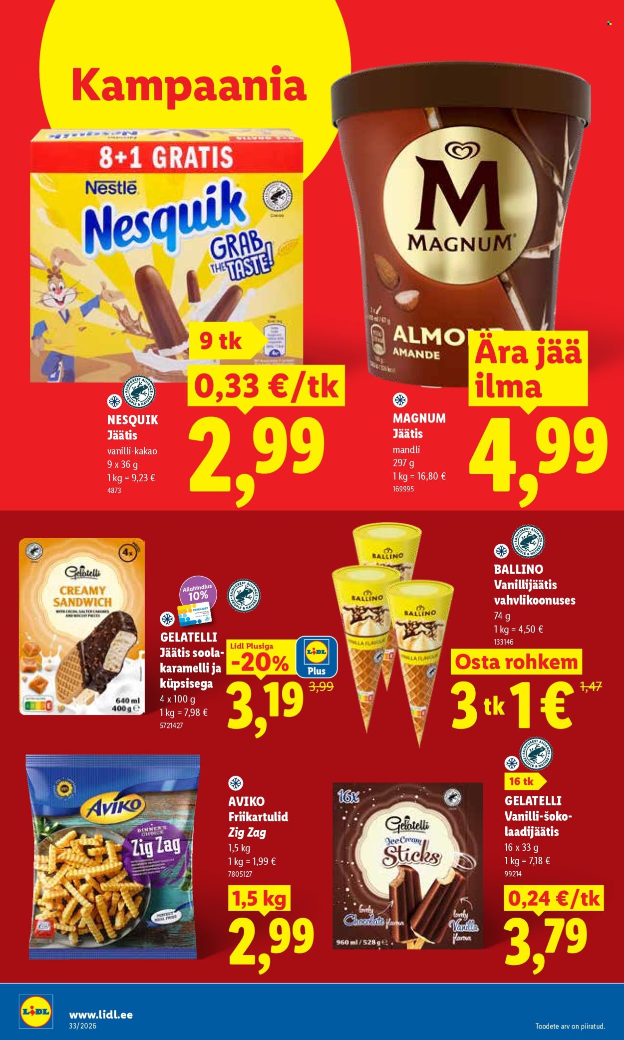 Lidl kliendileht (10.08 - 16.08.2026)