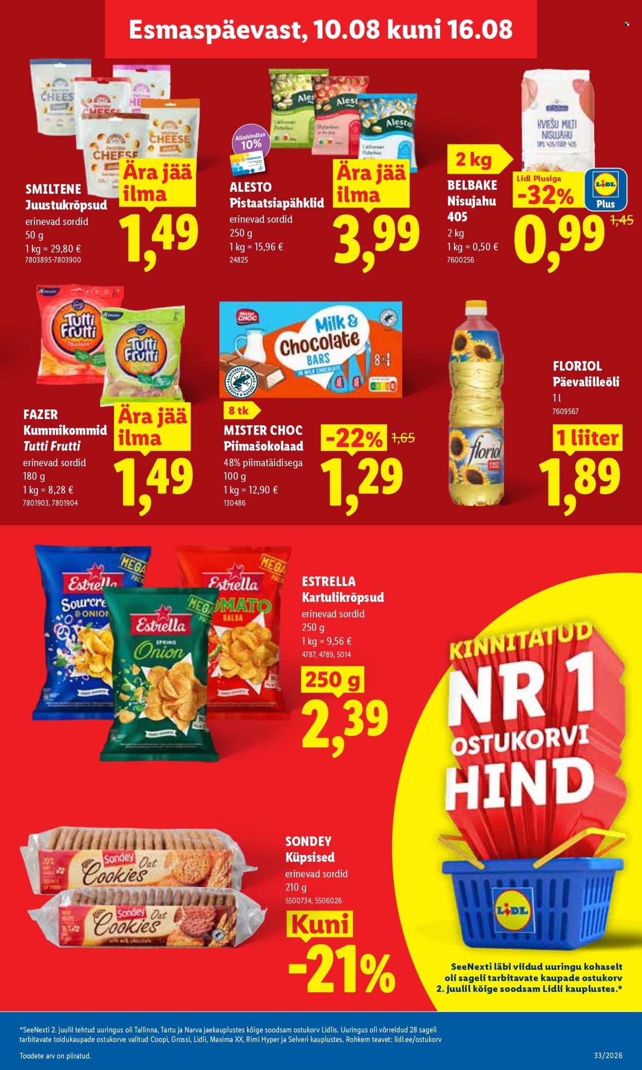 Lidl kliendileht (10.08 - 16.08.2026)