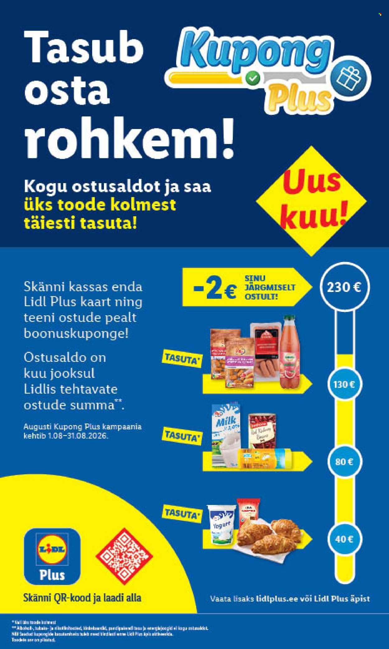 Lidl kliendileht (10.08 - 16.08.2026)